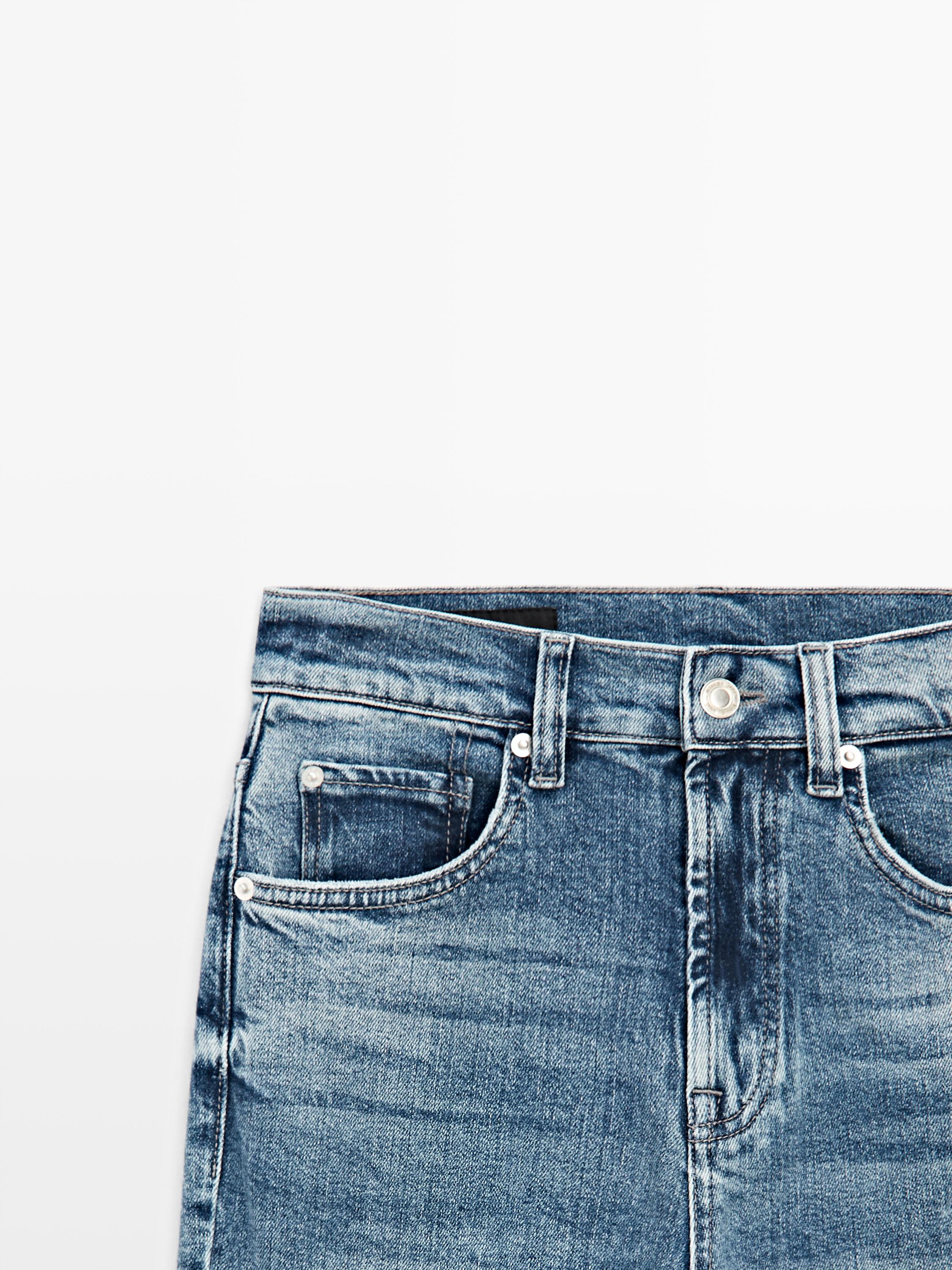 Skinny çan paça jean