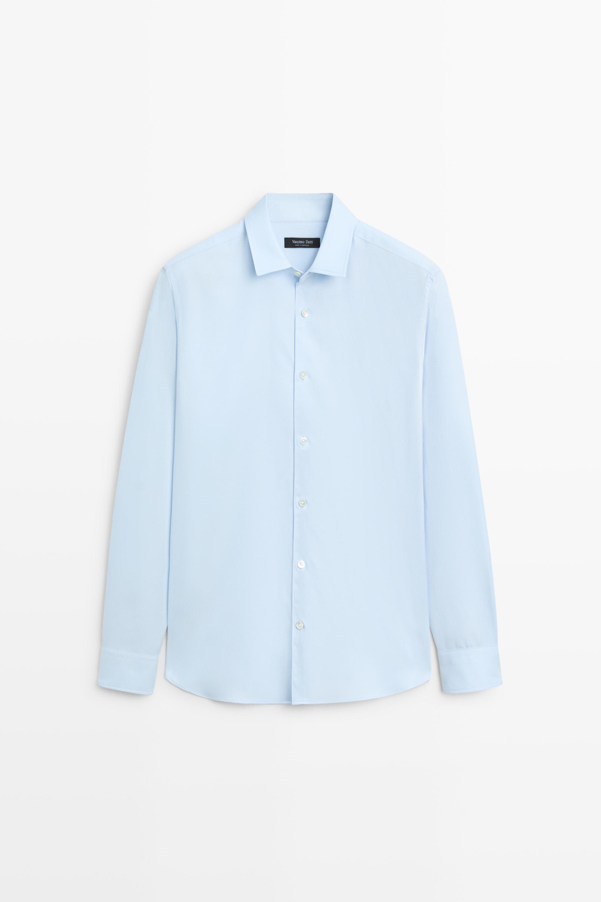 100% Cotton Twill Regular Fit Shirt