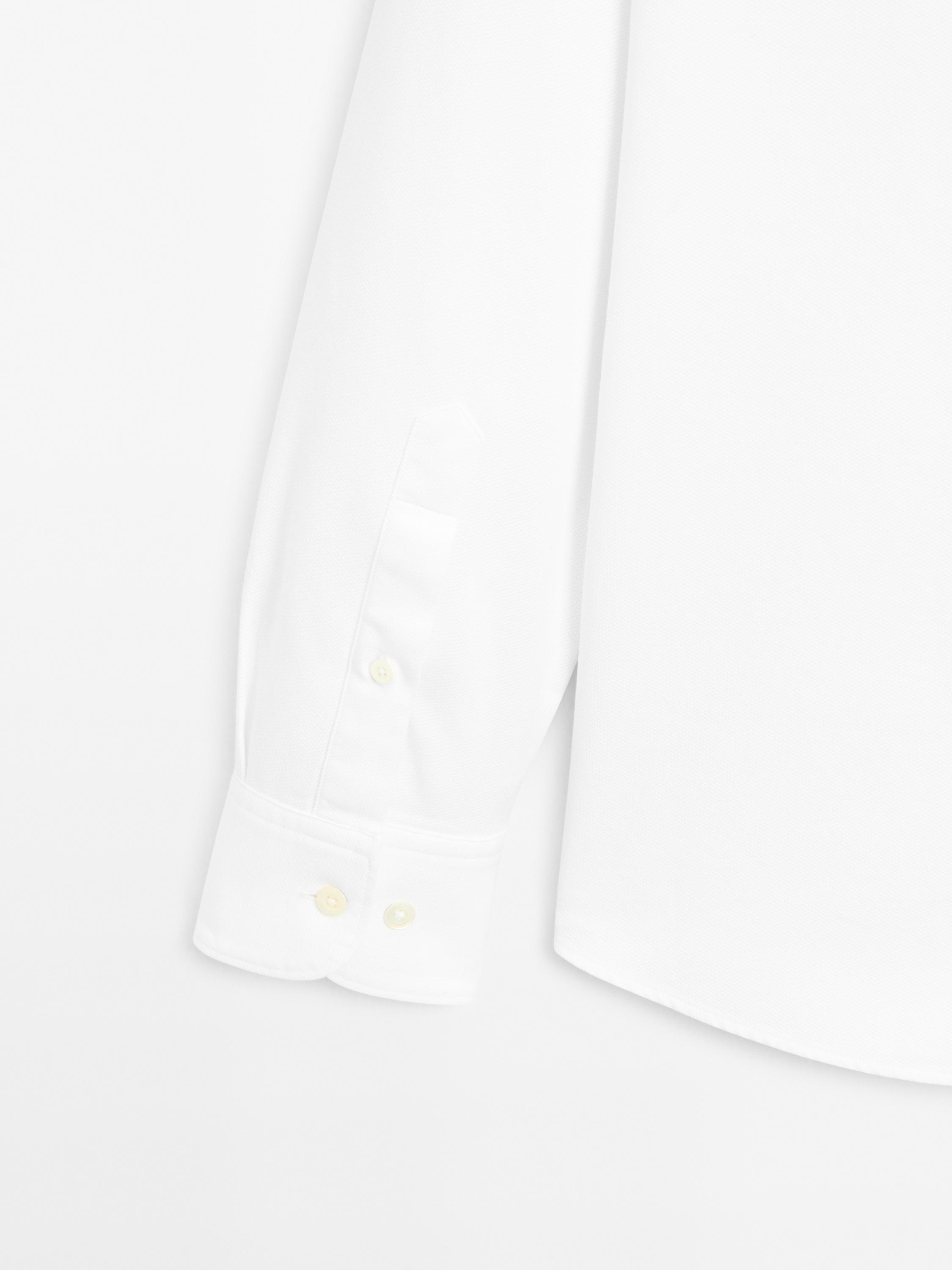 100% cotton regular fit textured shirt