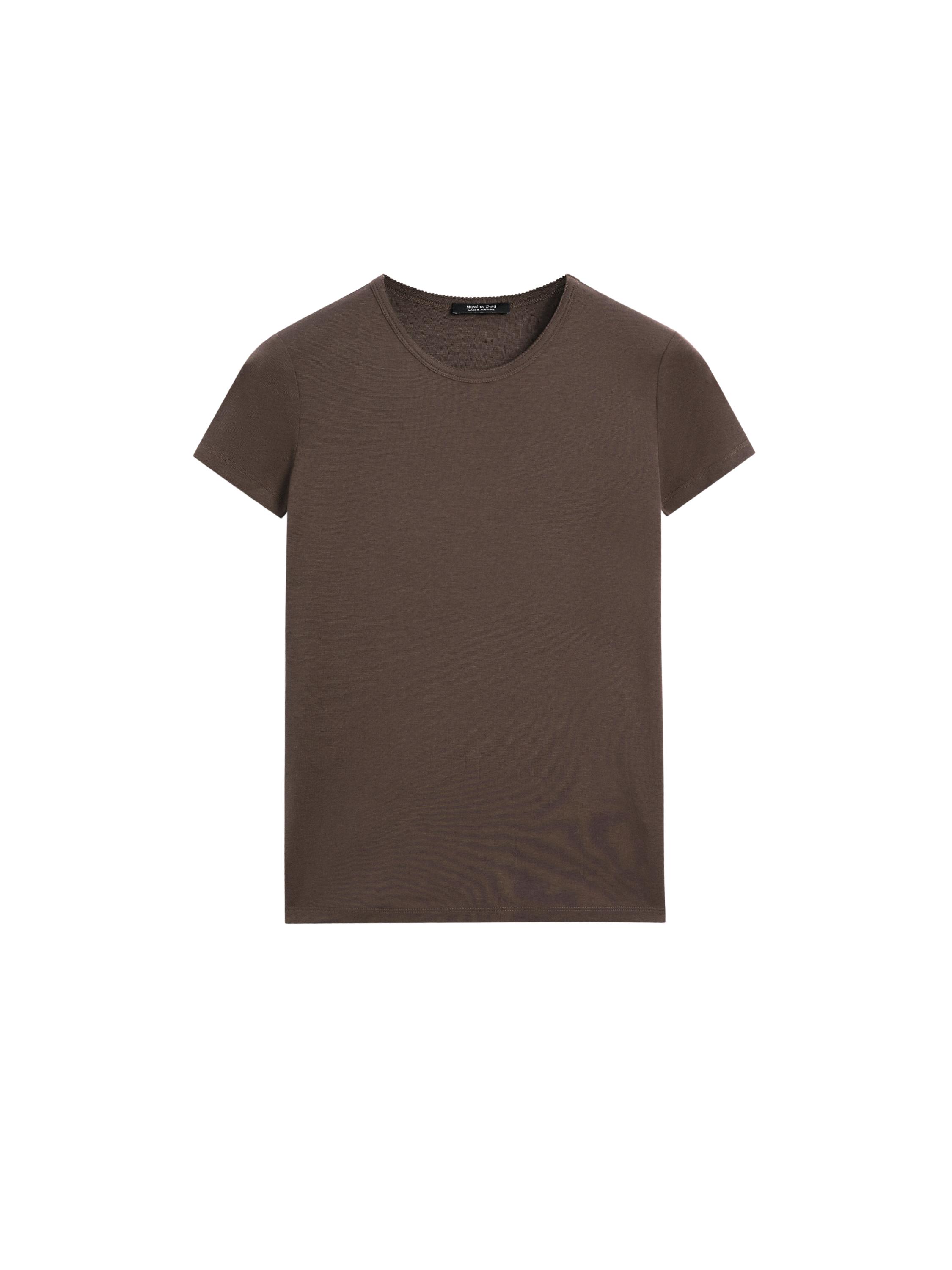 Short sleeve T-shirt with trim details