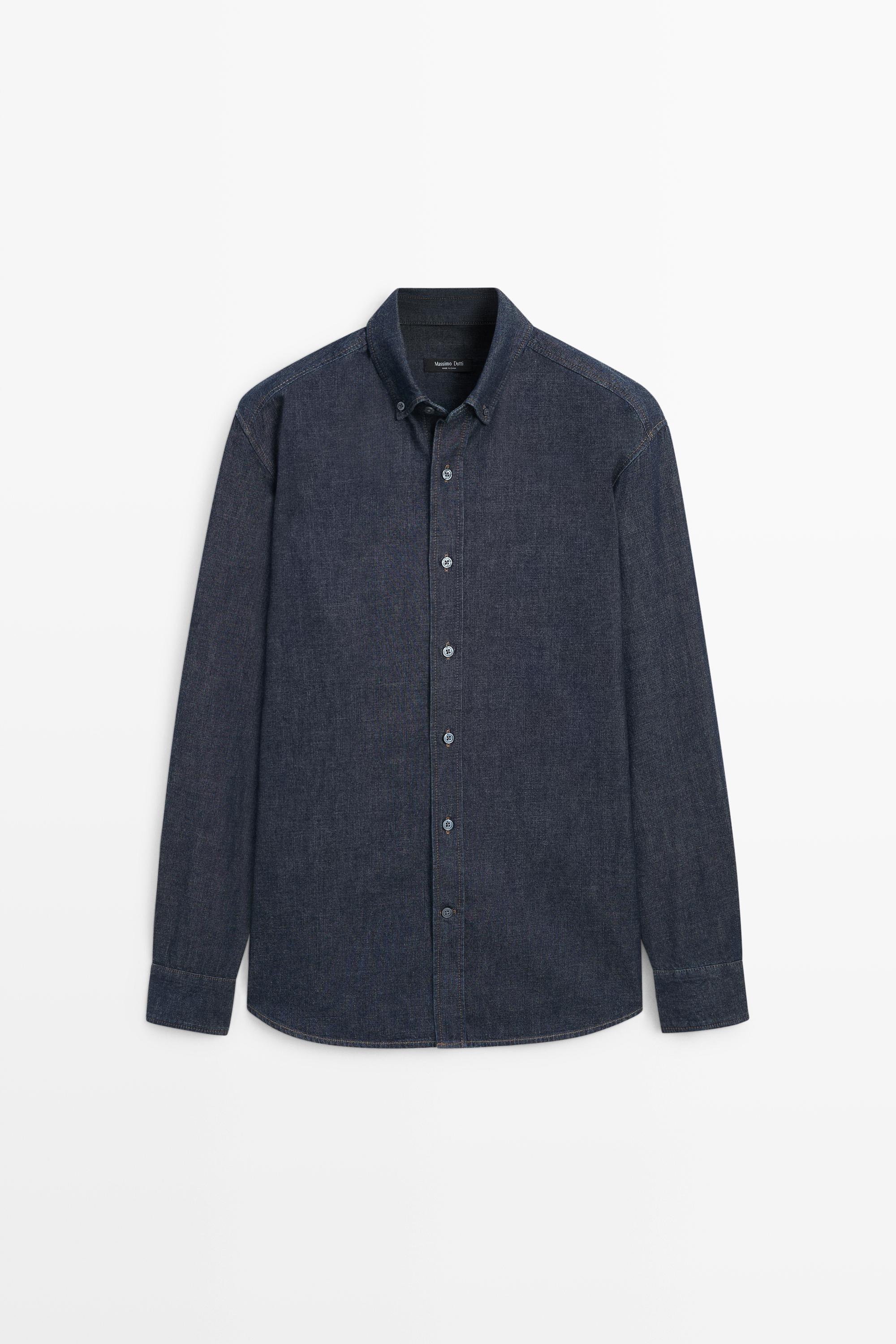 100% Cotton Regular Fit Denim Shirt
