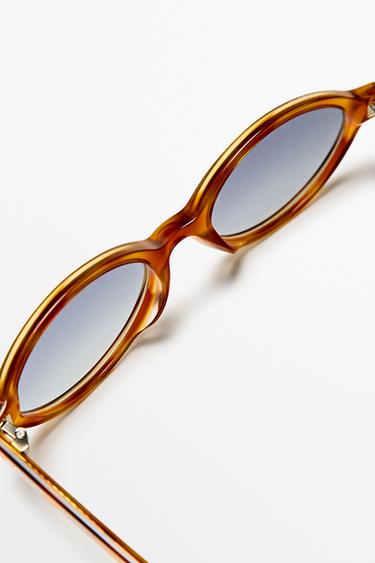 Oval sunglasses — Caramel 3
