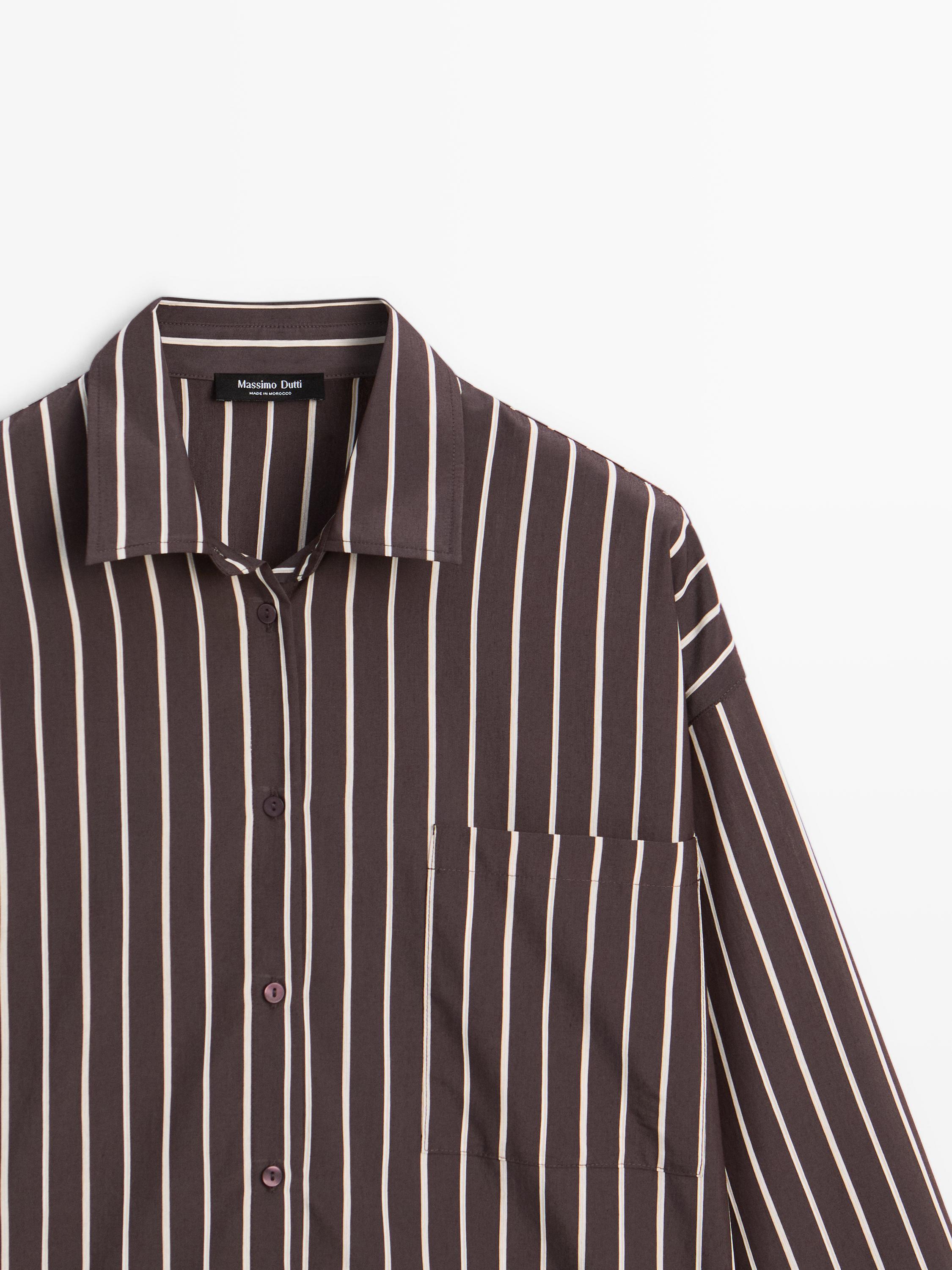 Camisa rayas holgada
