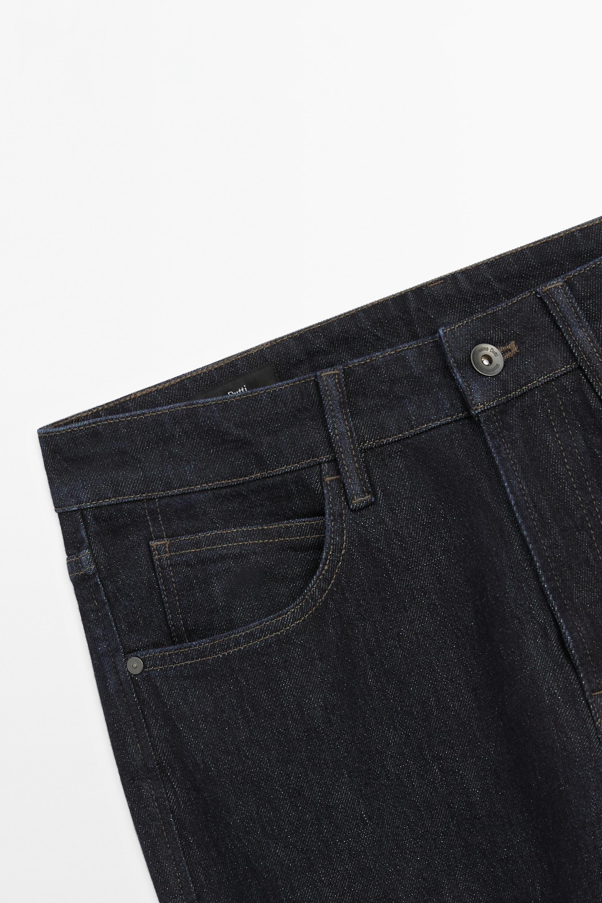 Tapered fit jeans — NAVY BLUE