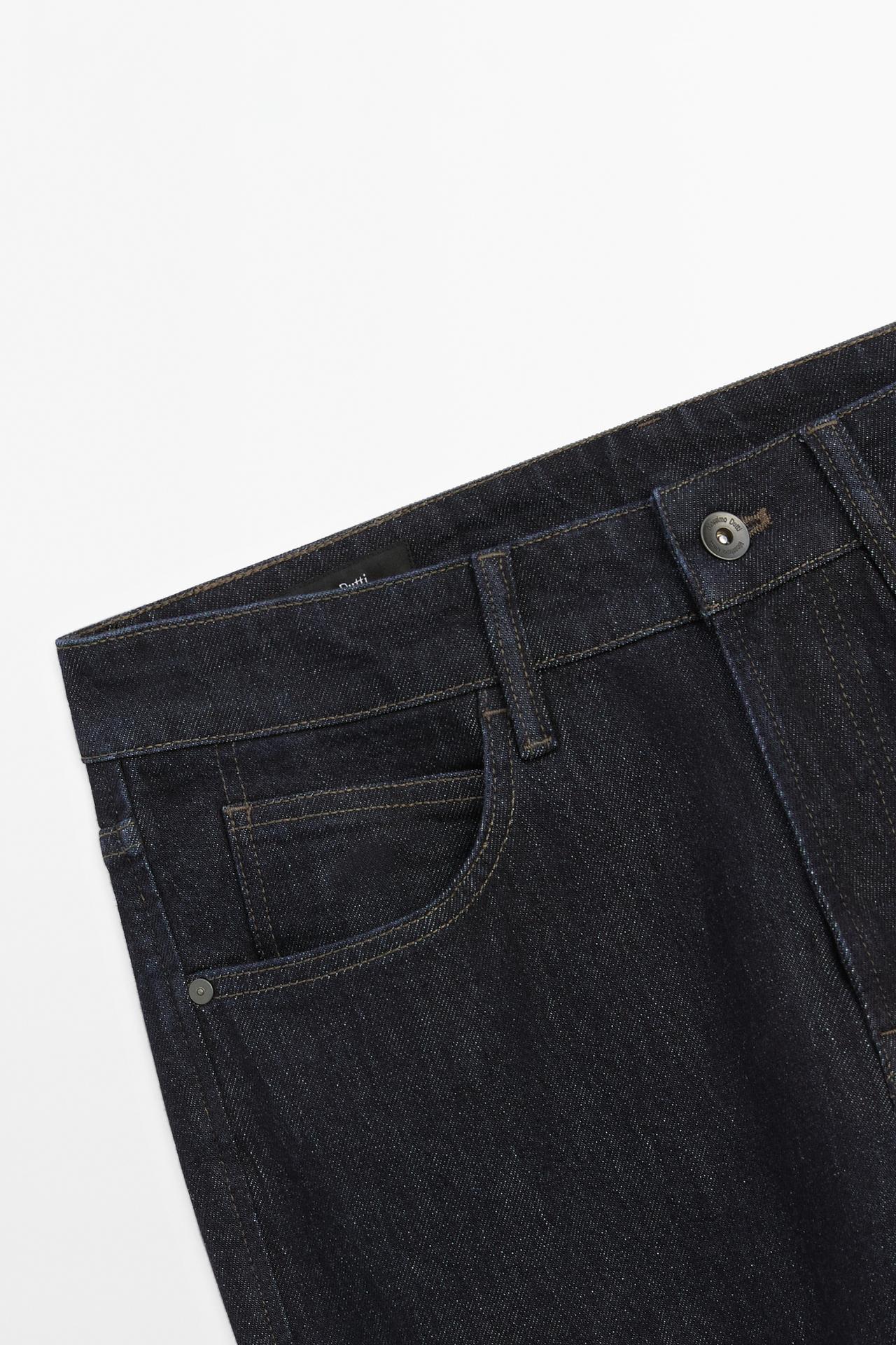 Tapered fit jeans — NAVY BLUE
