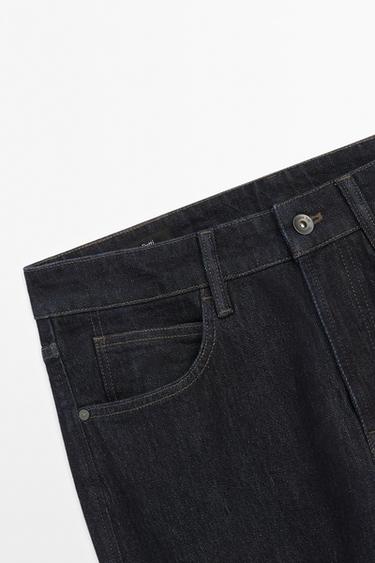 Tapered fit jeans — NAVY BLUE 8