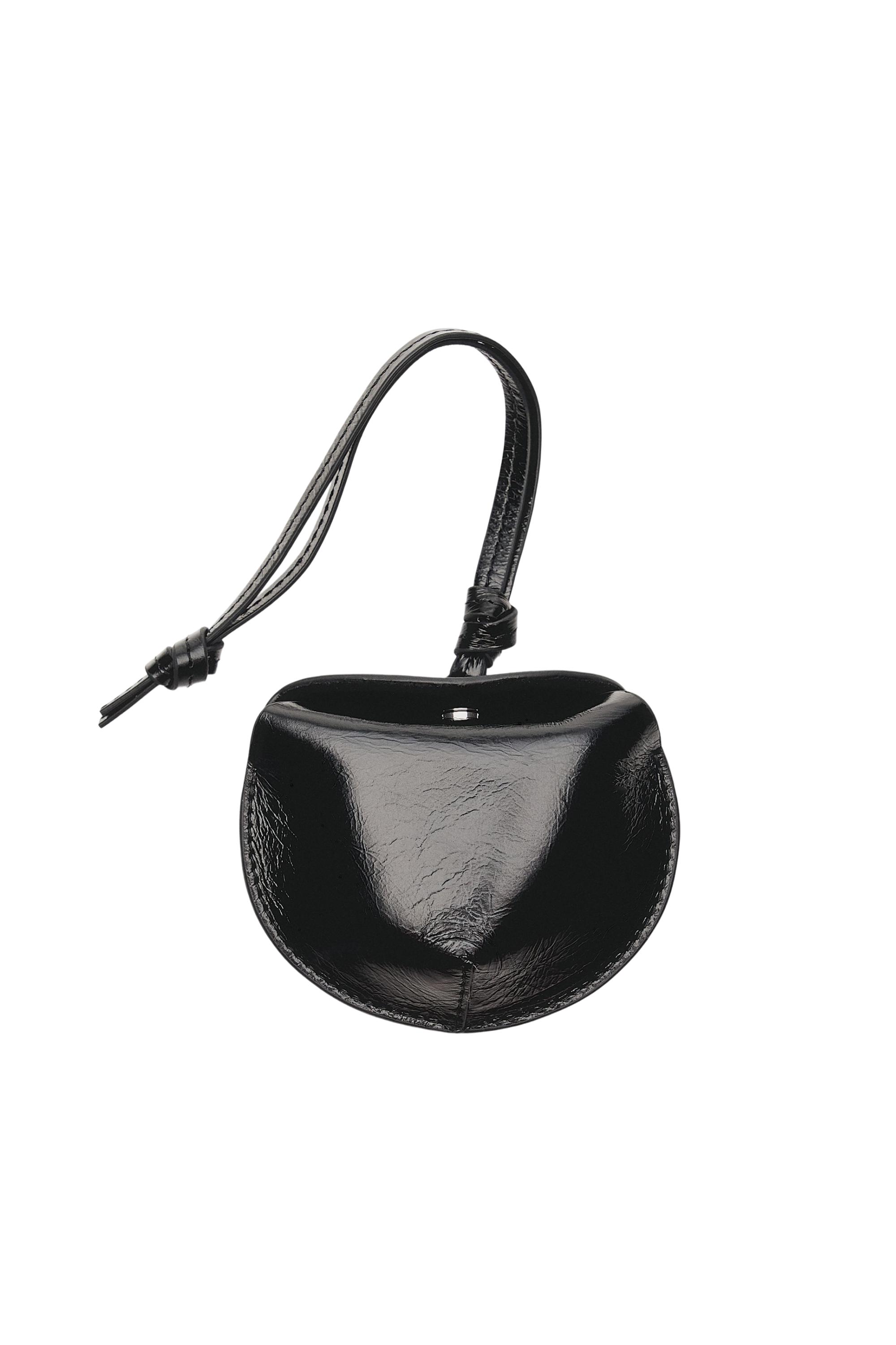 Foldable nappa leather AirPods case — BLACK