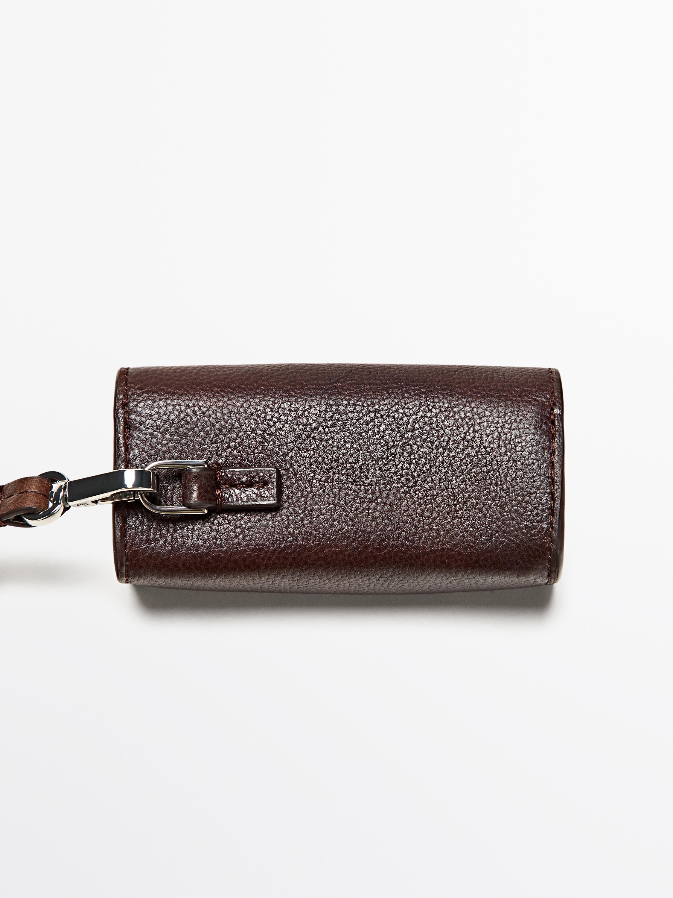 Estuche pintalabios piel napa