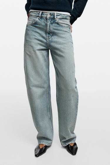 Relaxed fit barrel jeans — Light Blue 3