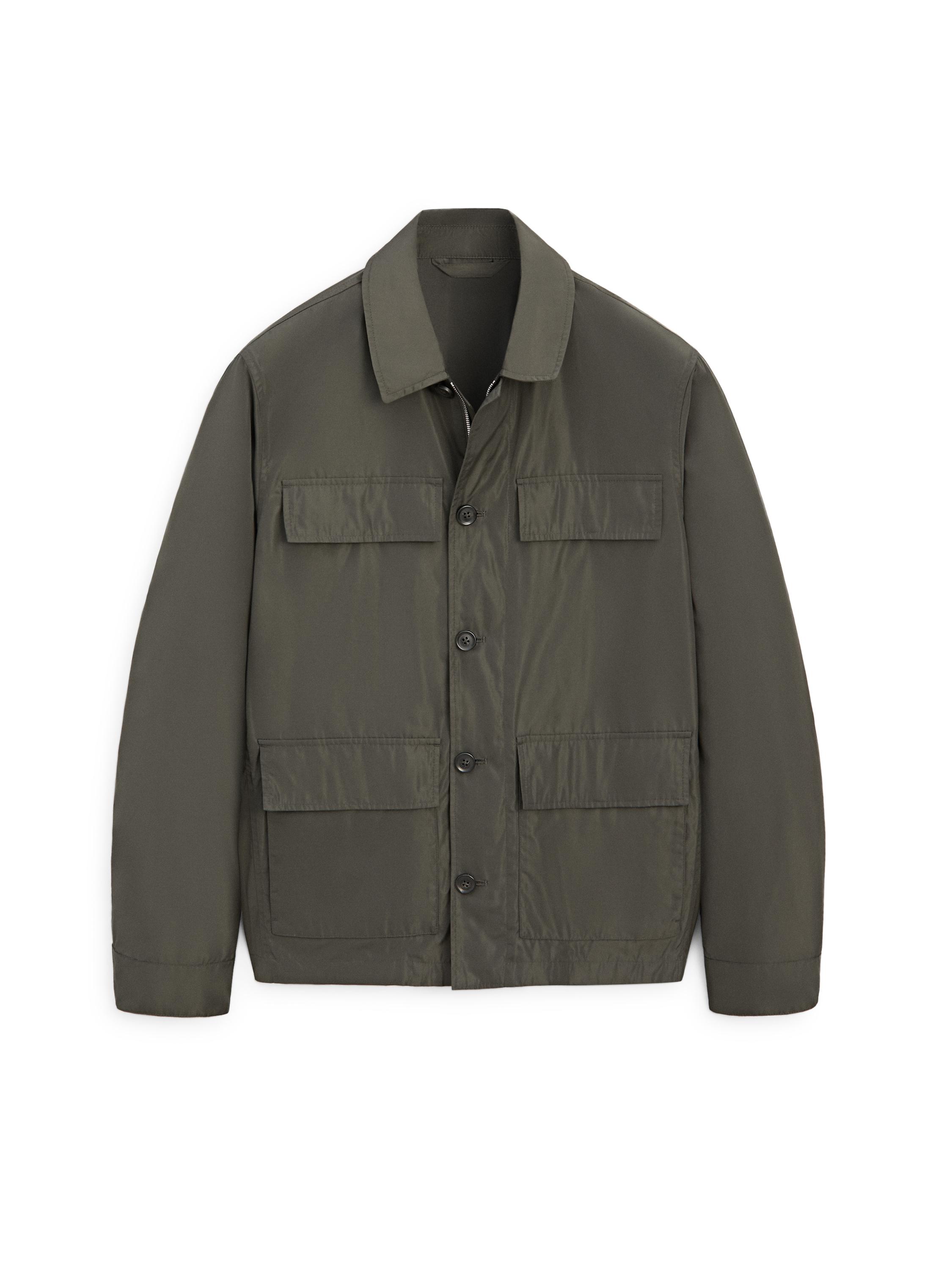 Lightweight jacket with pockets — KHAKI