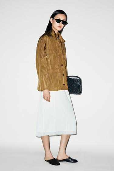 Technical overshirt with pocket details — TOFFEE 8