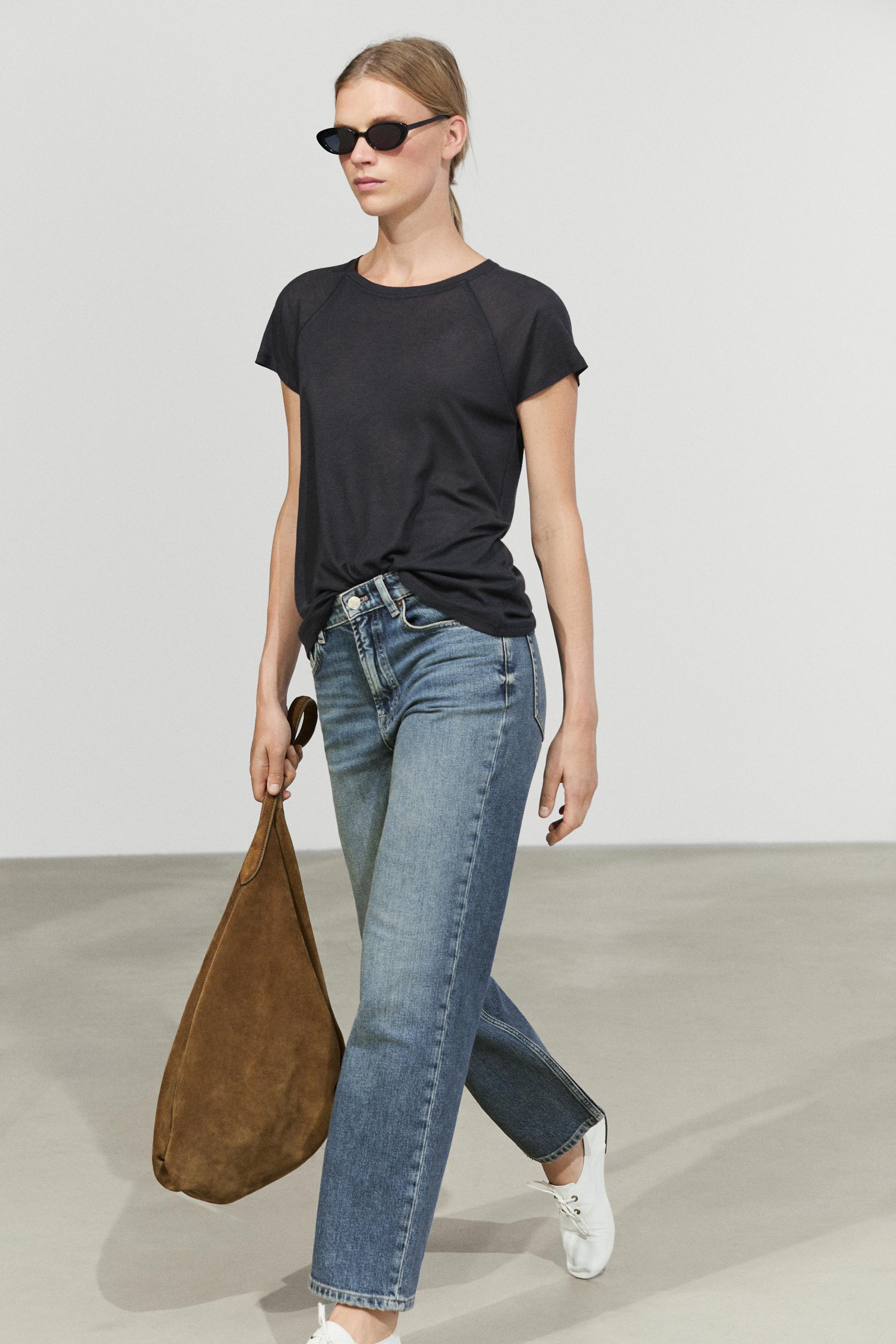 Short sleeve raglan T-shirt — LEAD
