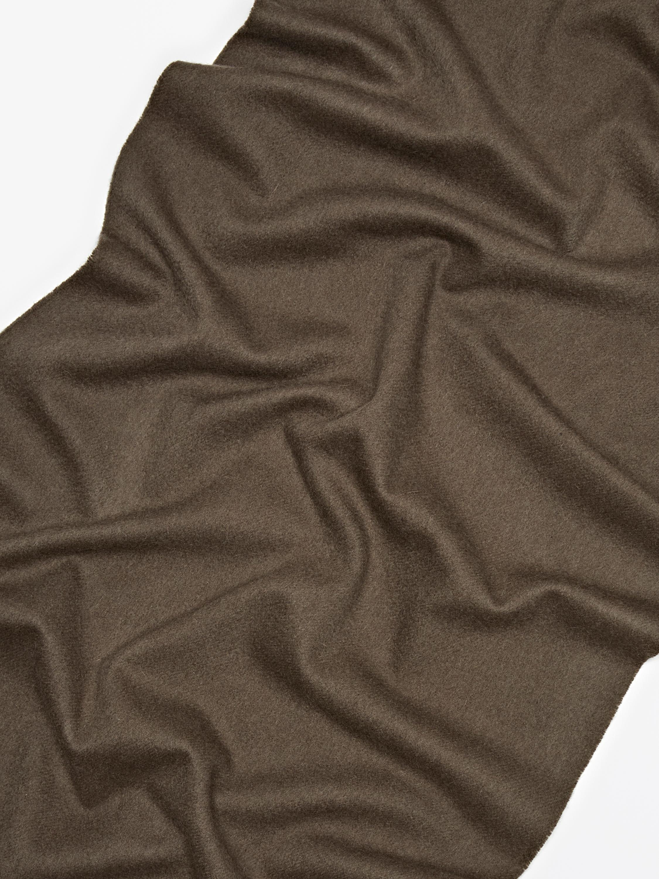 Wool blend scarf