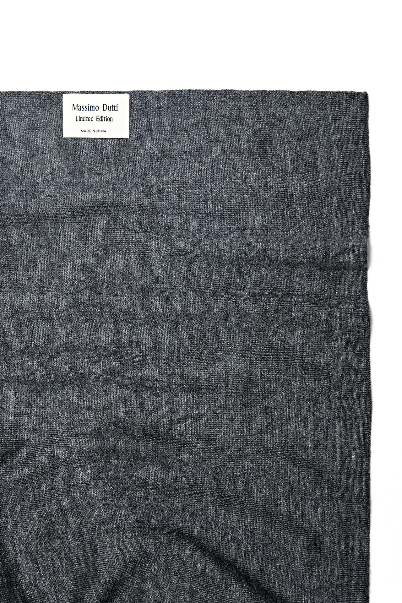Fine 100% Cashmere Scarf - LIMITED EDITION — GREY