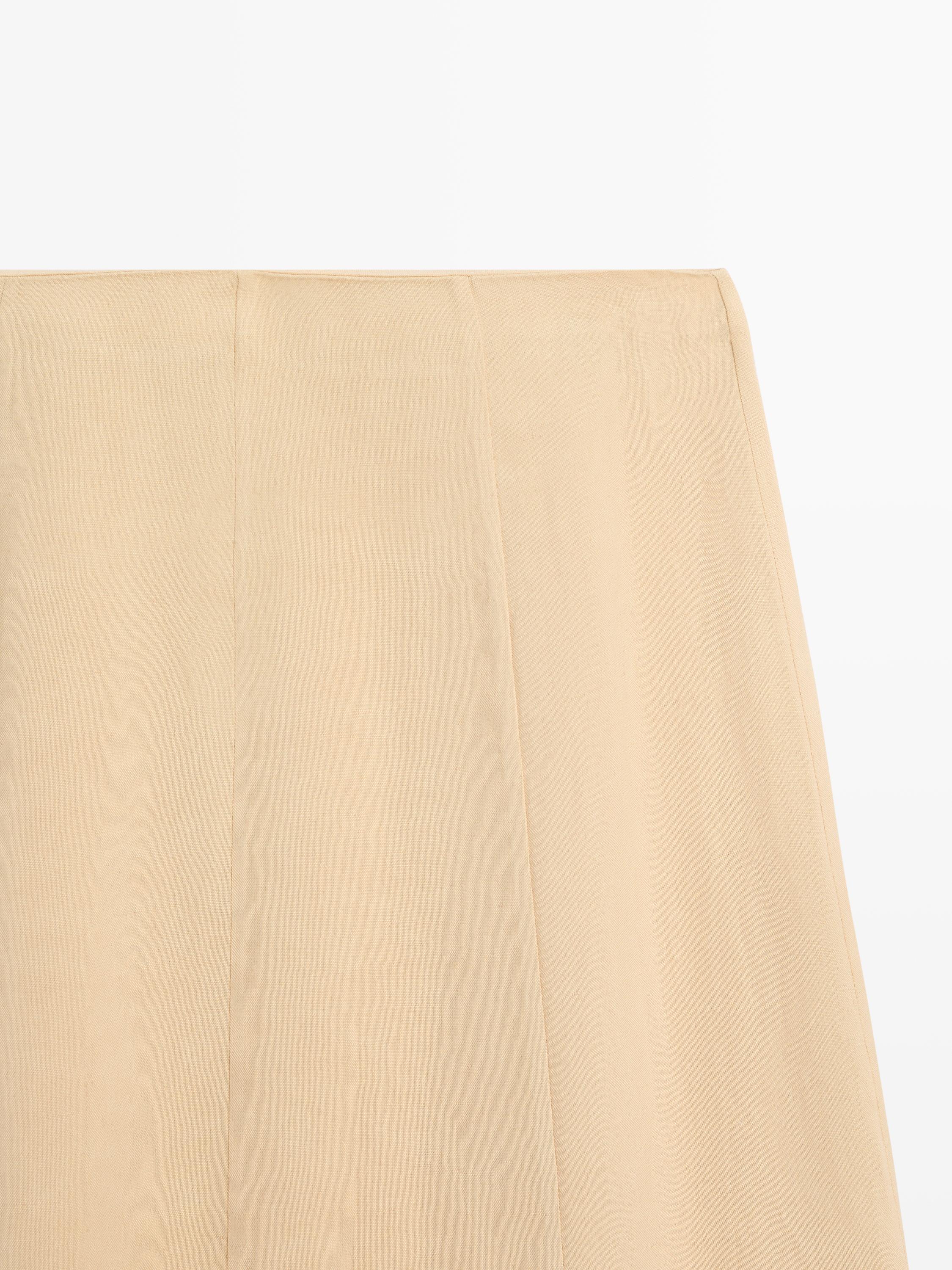 Dökümlü kloş etek