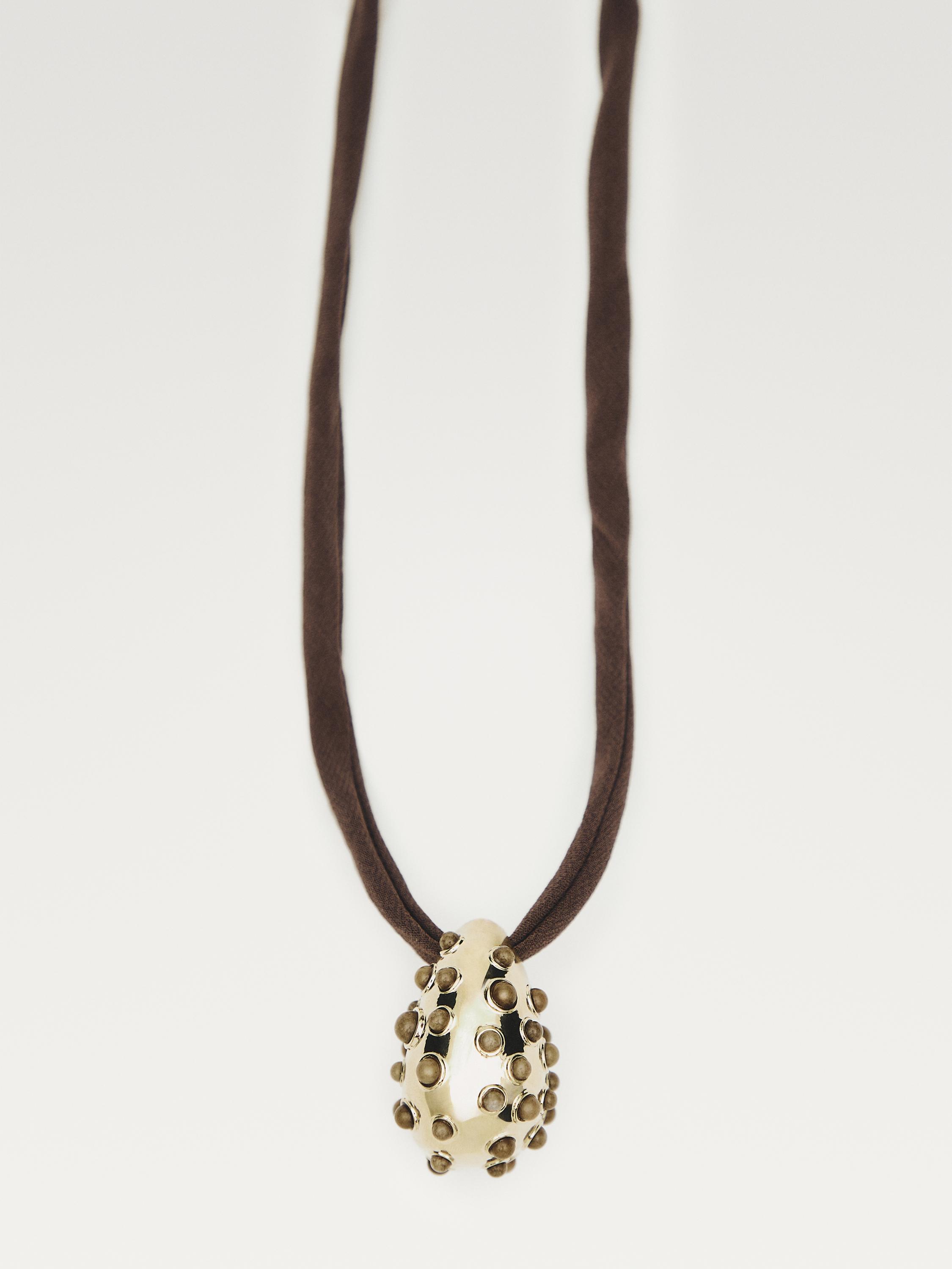 Ciondolo a goccia con pietre - Limited Edition