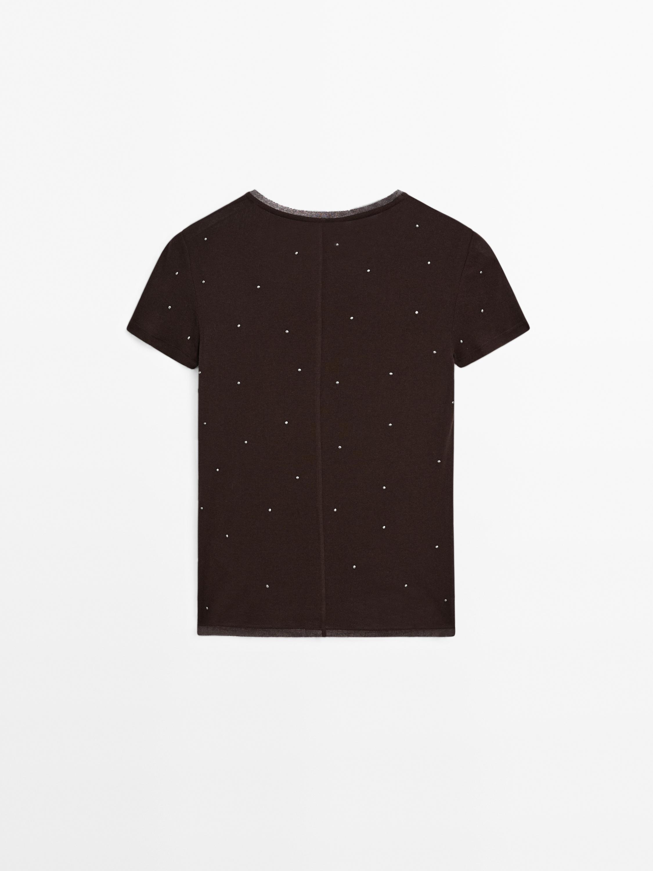 Shirt mit Metallnieten