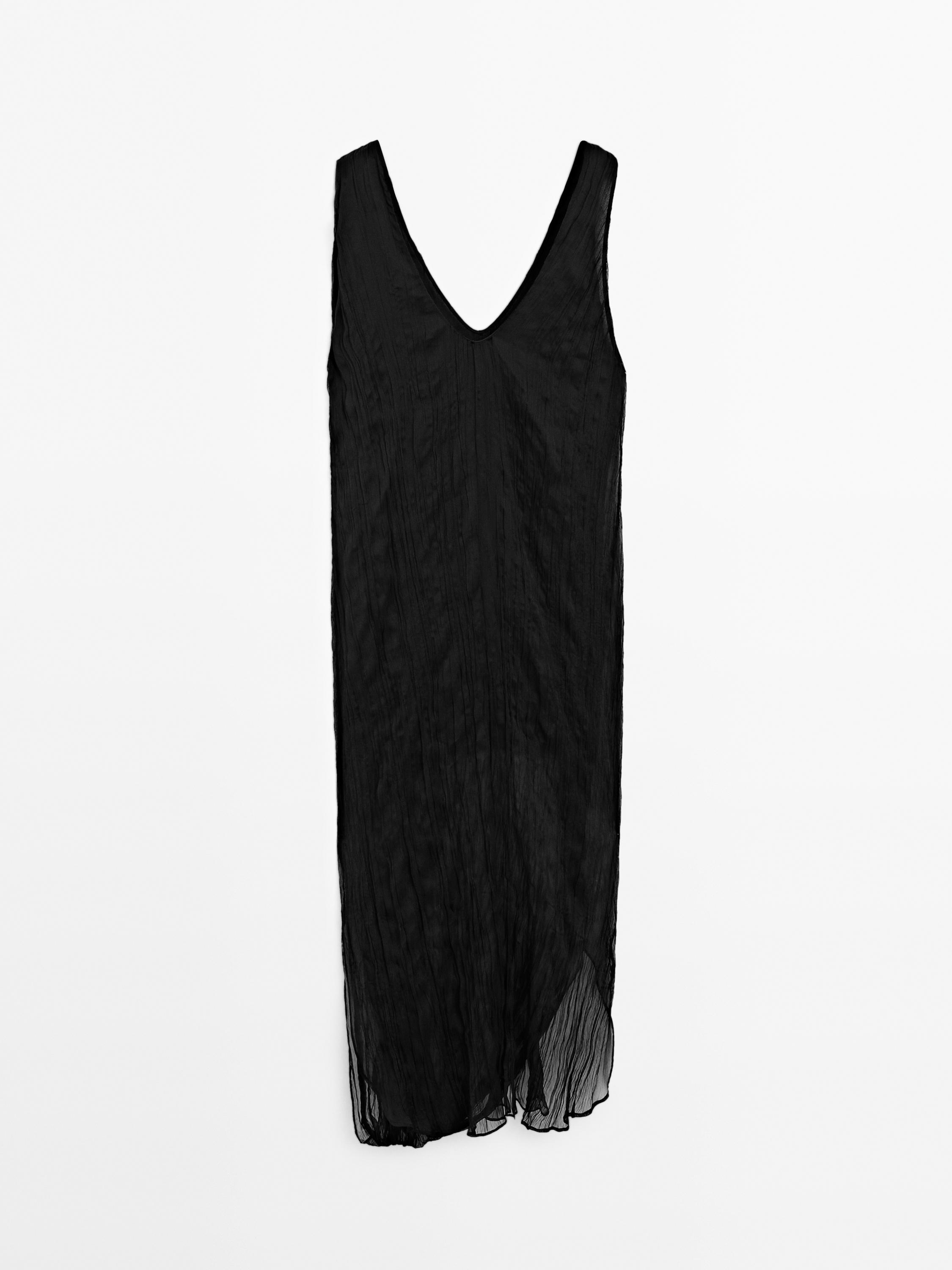 Long flowing pleated dress - Limited Edition