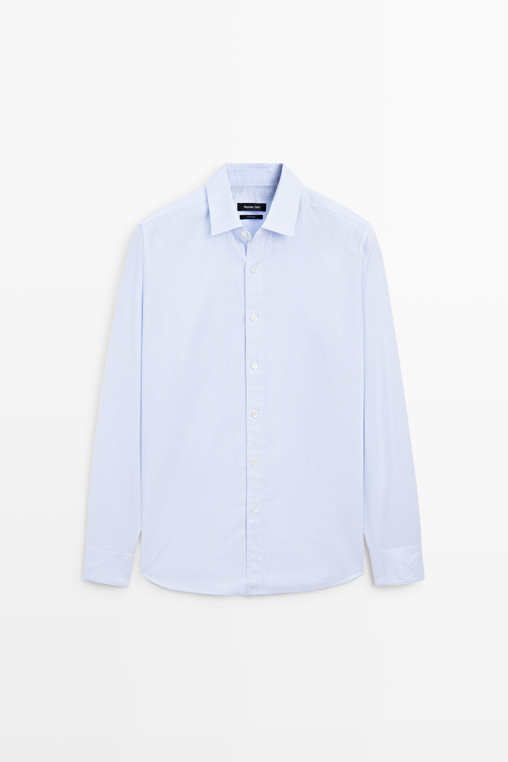 Camisa regular fit mil rayas