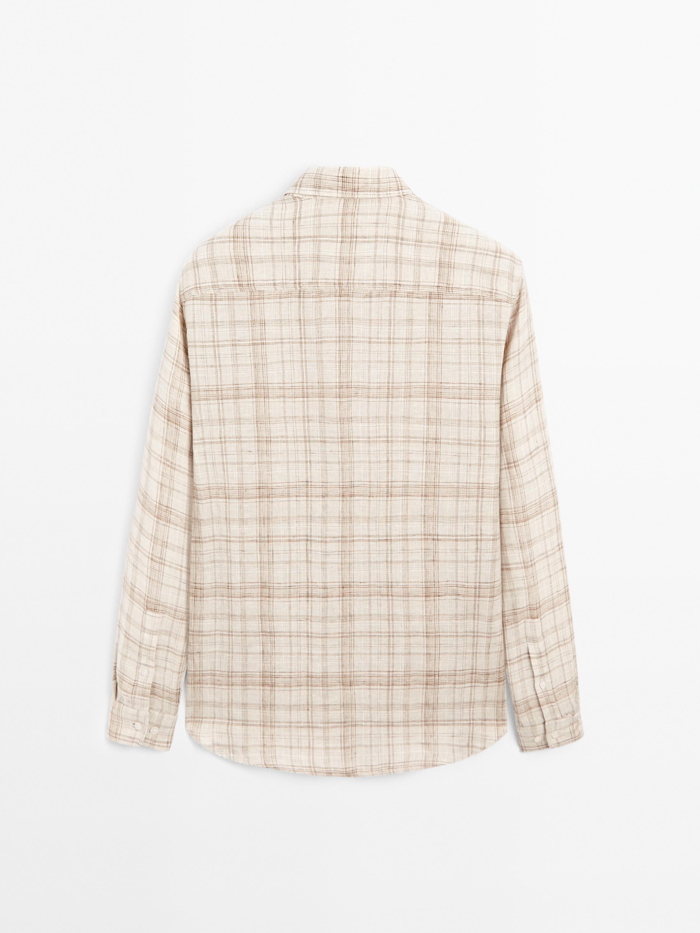 Regular fit check shirt