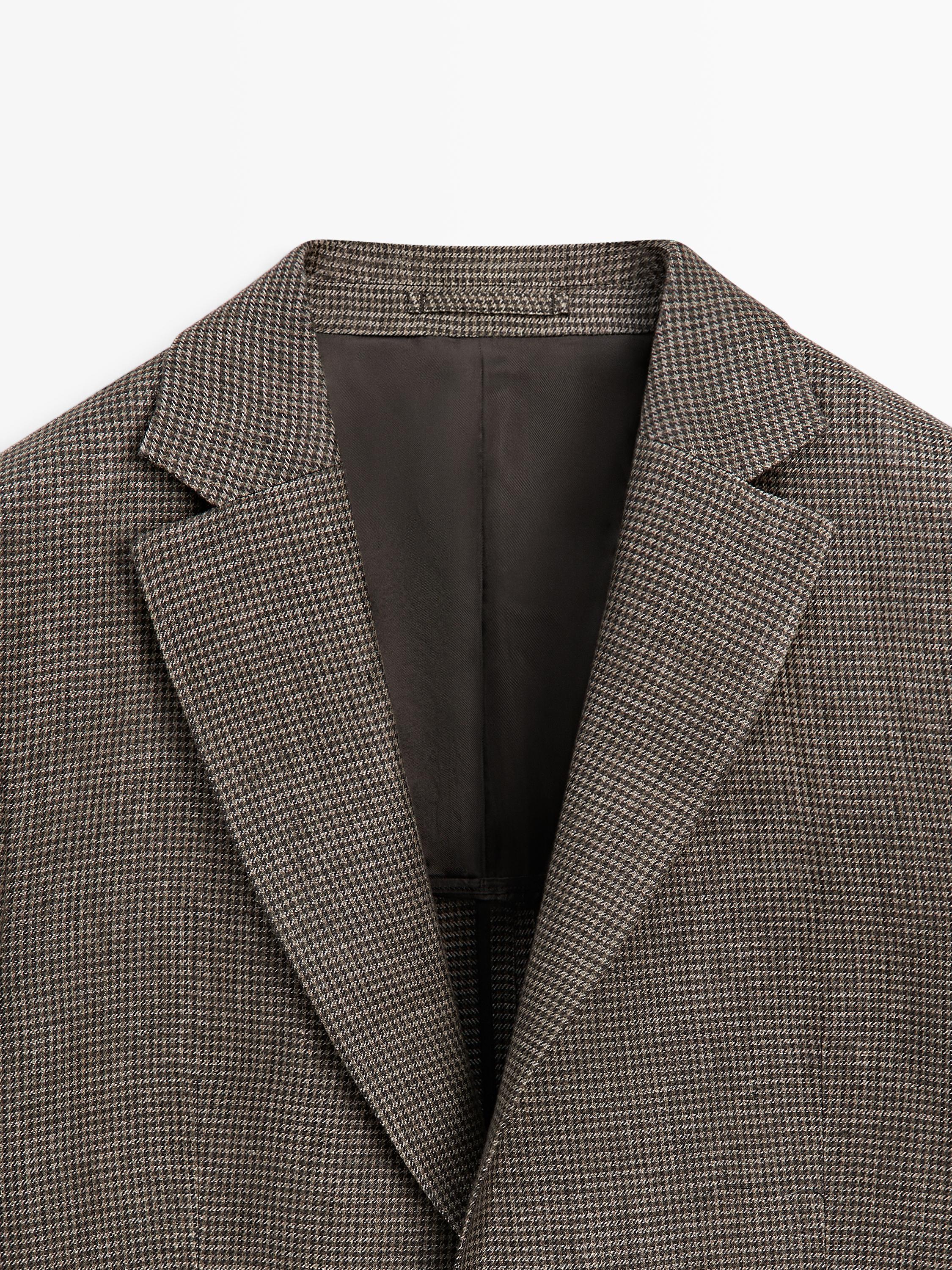 100% linen blazer with pocket details — OCHRE