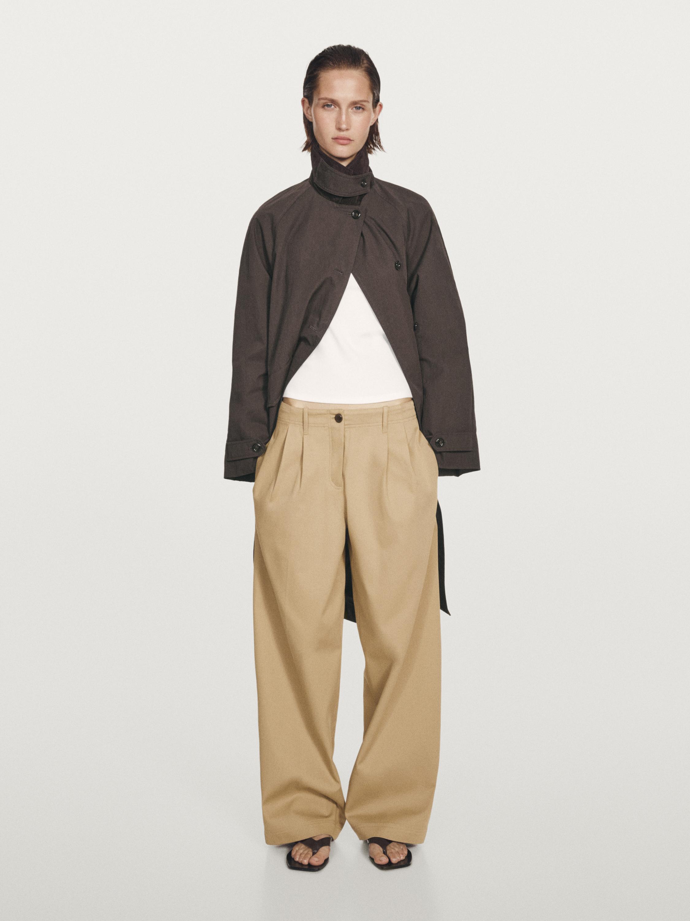 Wide-leg trousers
