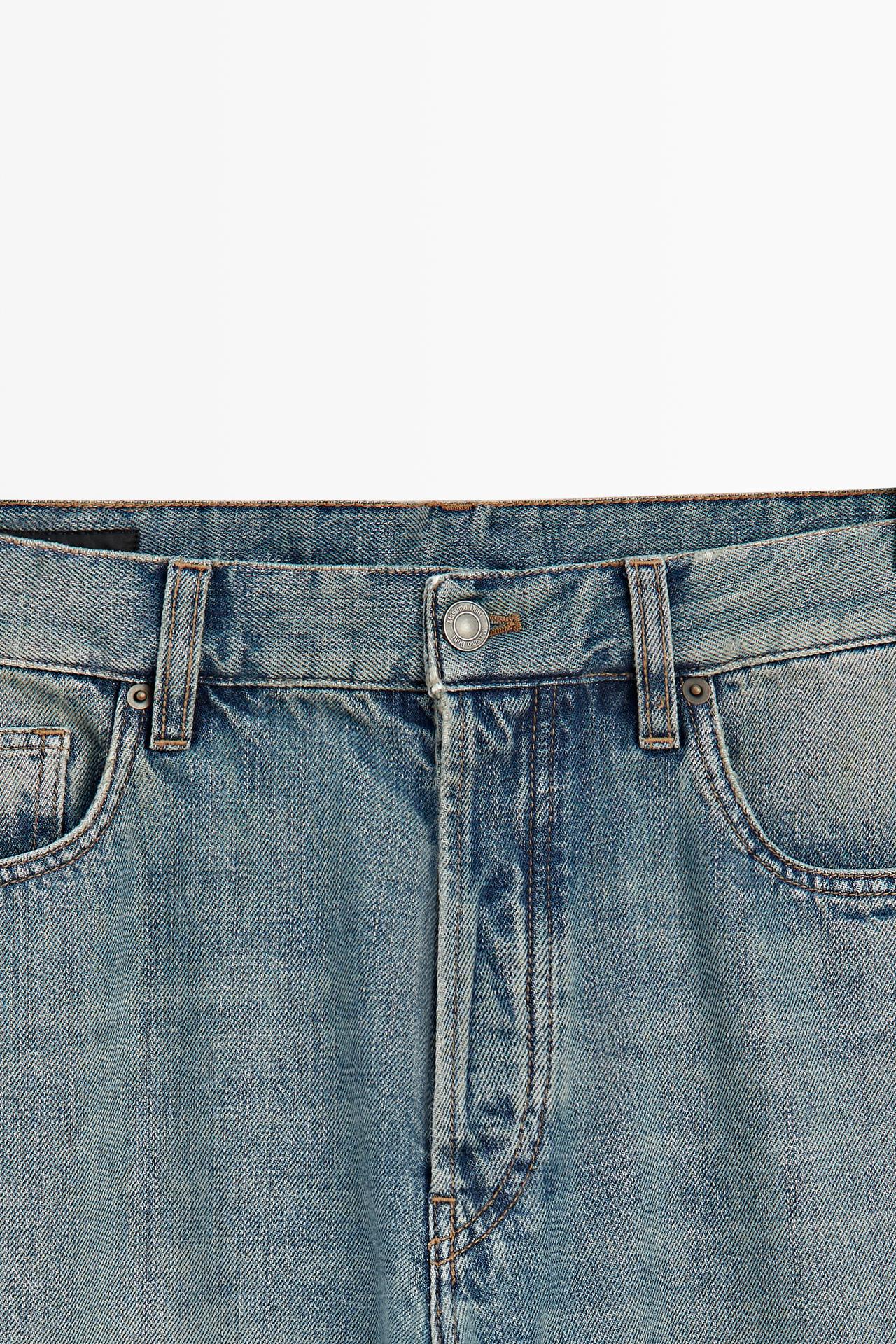 Straight-leg jeans — Light Blue