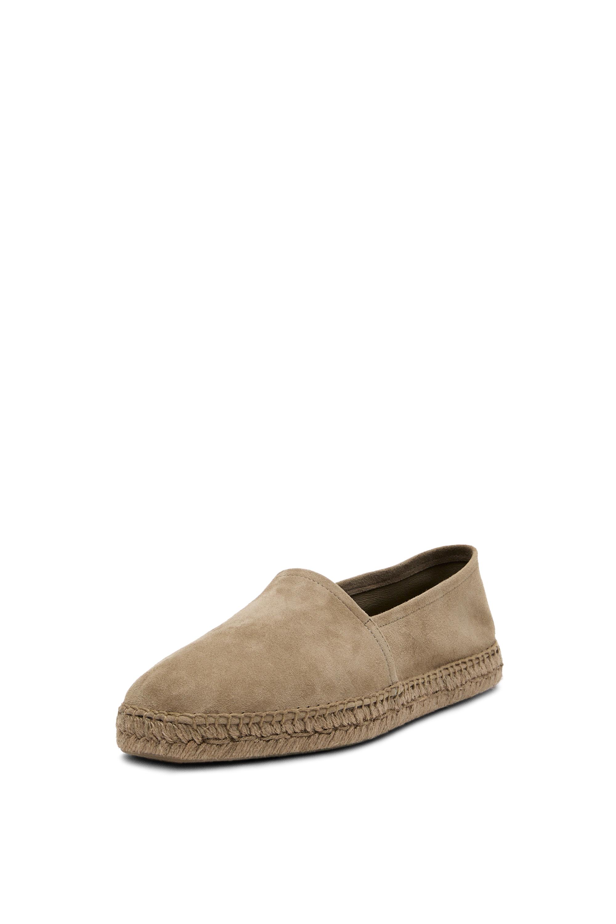 Leather espadrilles — SAND (alternate view)