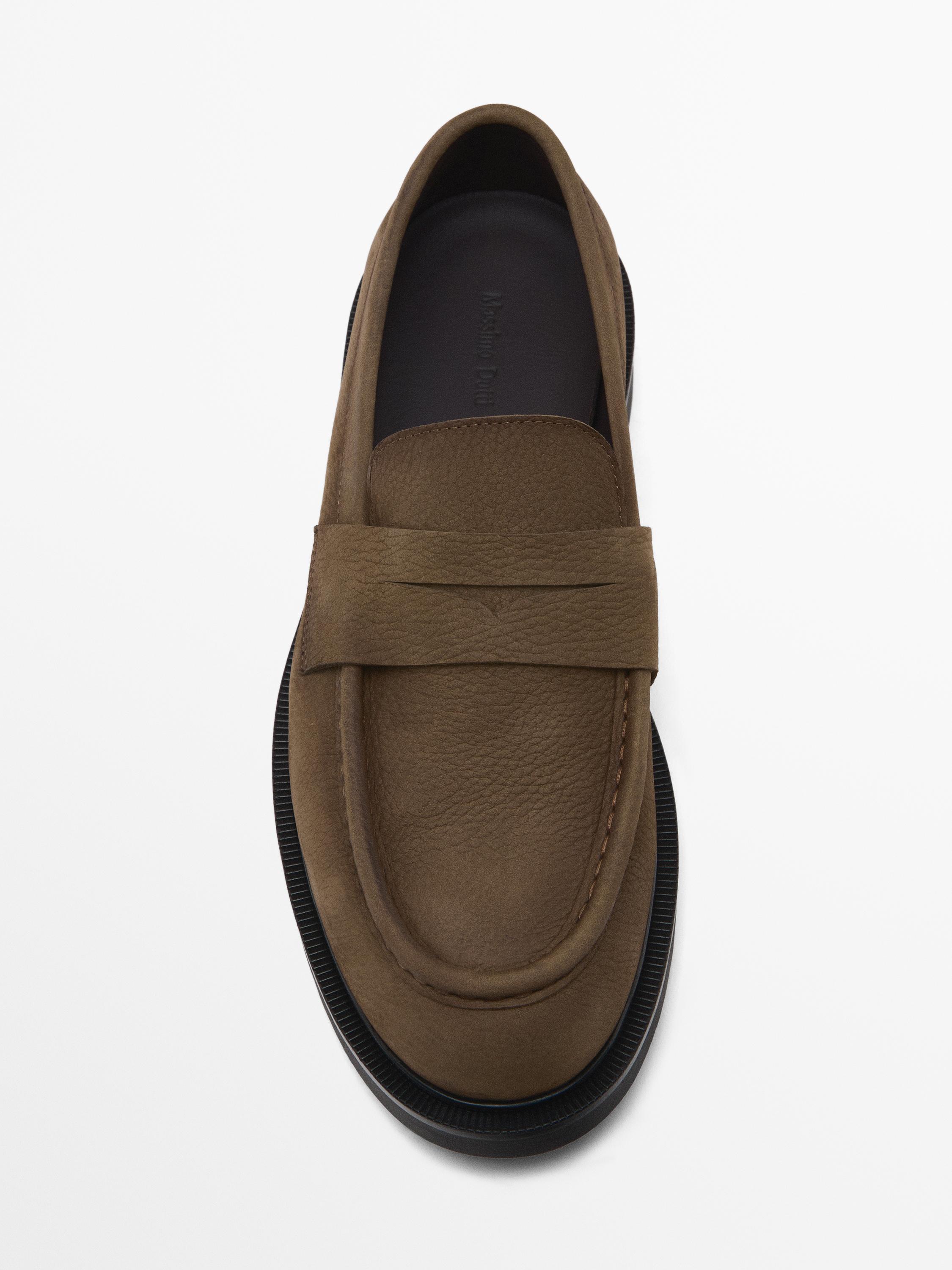 Mocassins nubuc