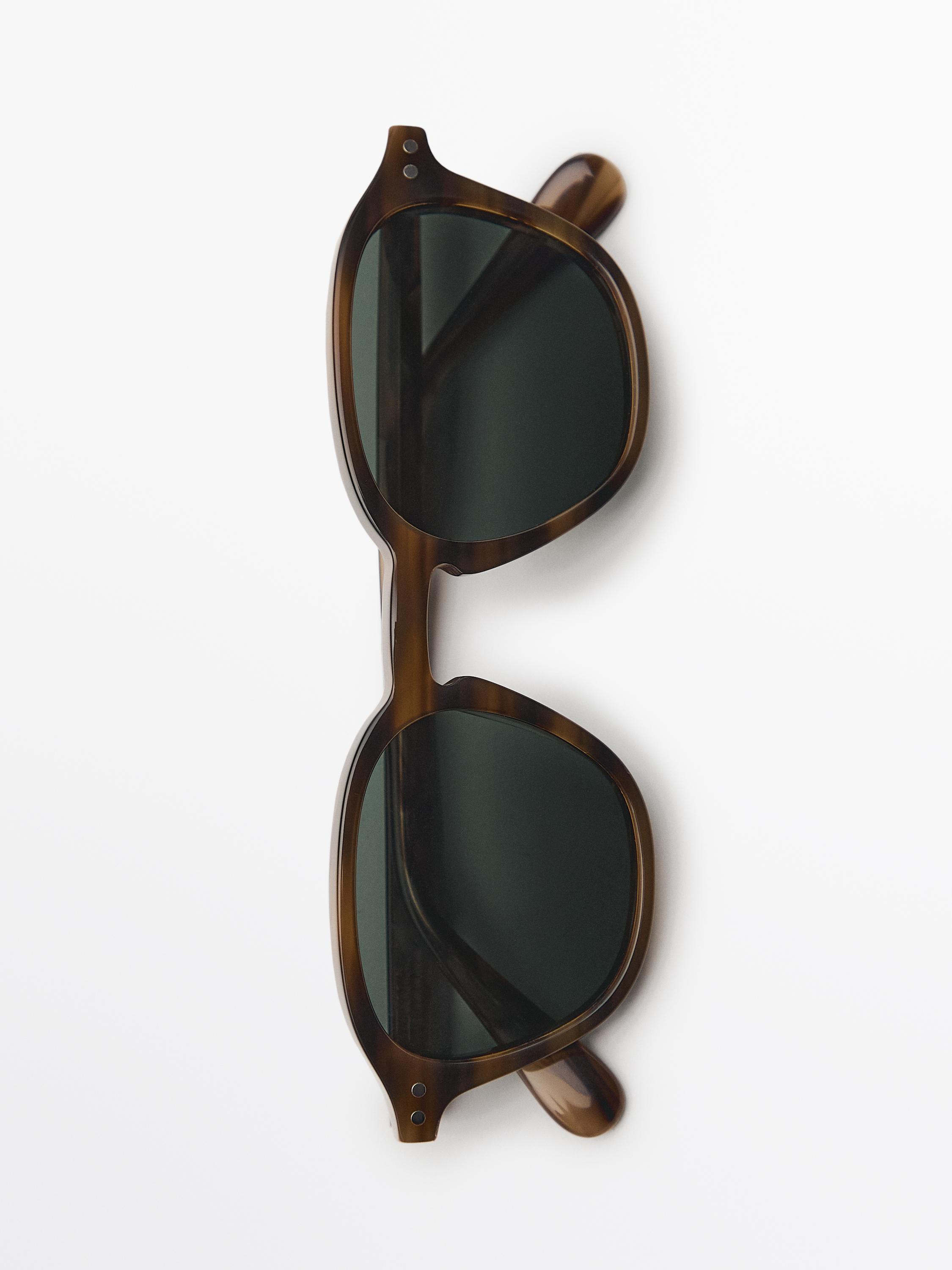 Round sunglasses — EMERALD