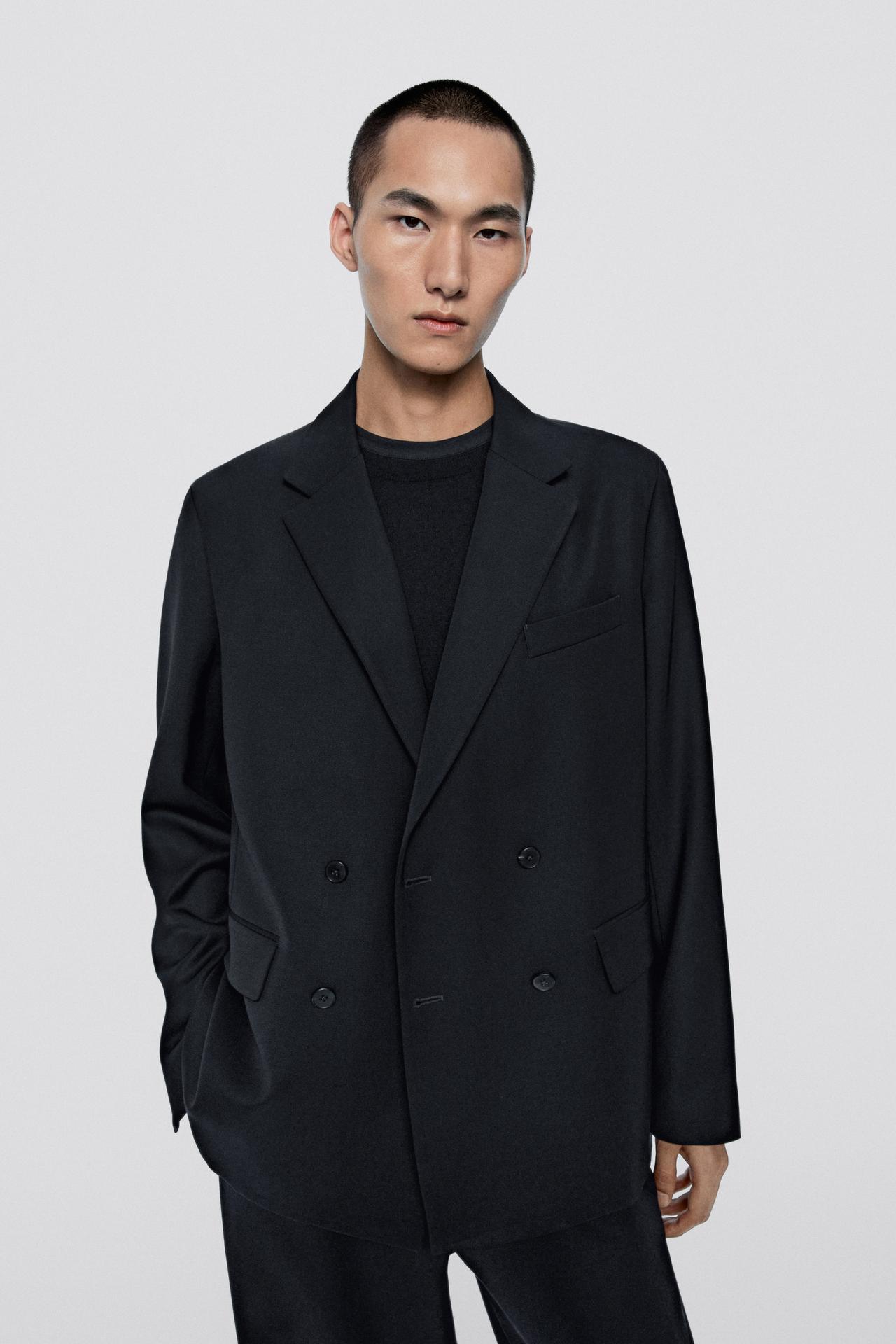 100% wool suit blazer - LIMITED EDITION — NAVY BLUE