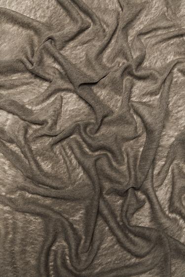 100% Cashmere scarf — MOLE BROWN 2