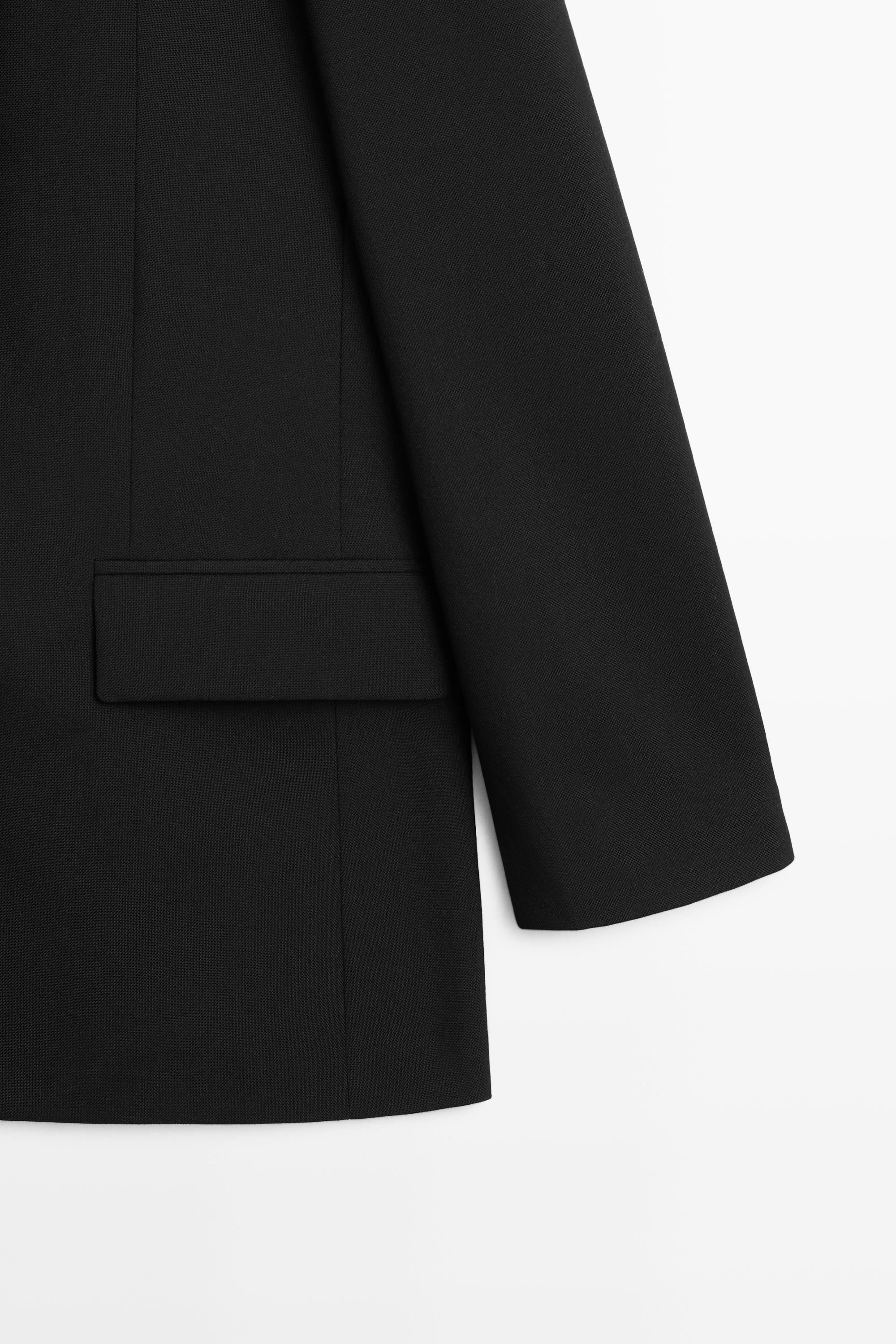 Massimo Dutti %100 yün takım blazer'ı