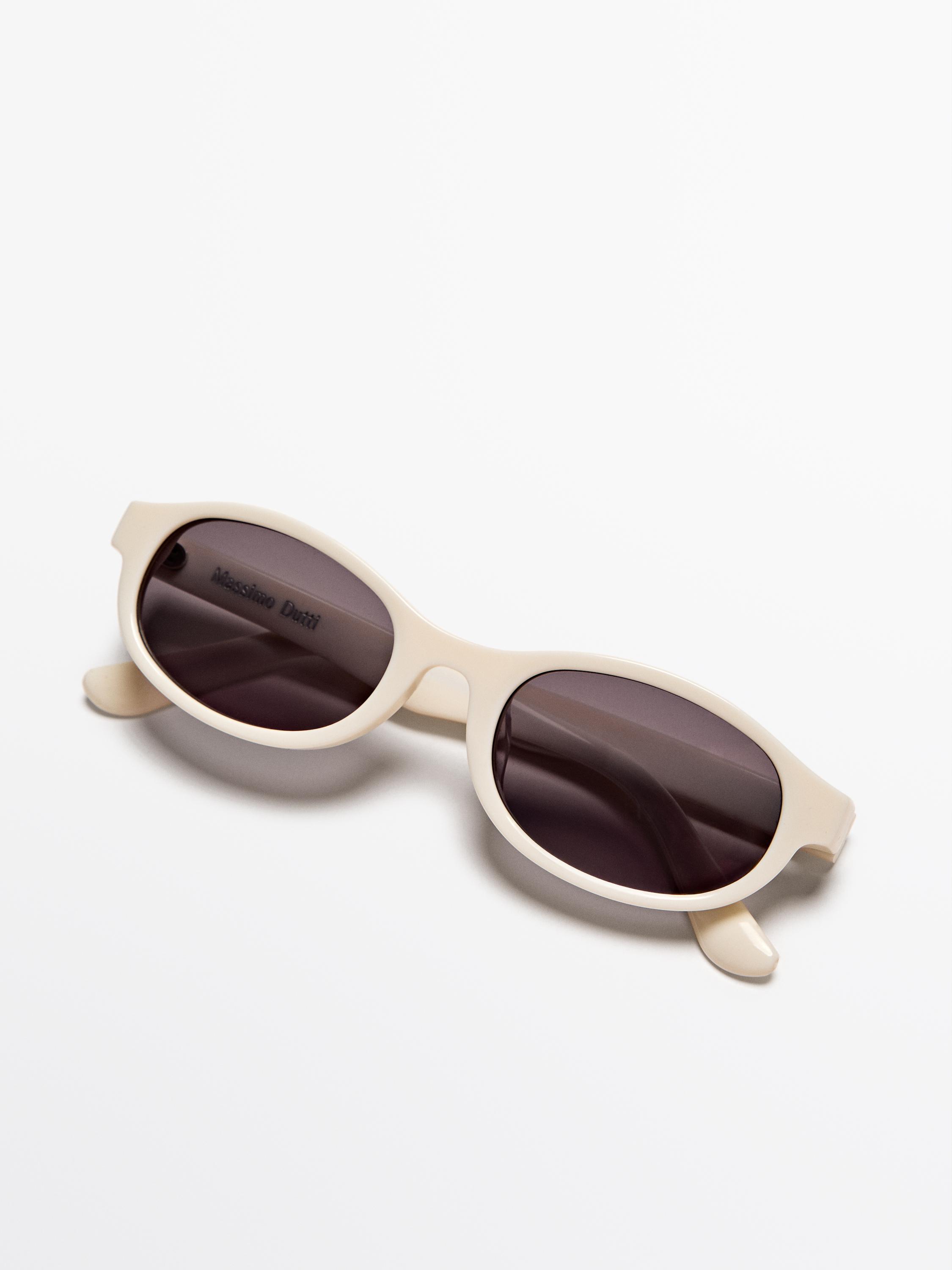 Small rectangular sunglasses