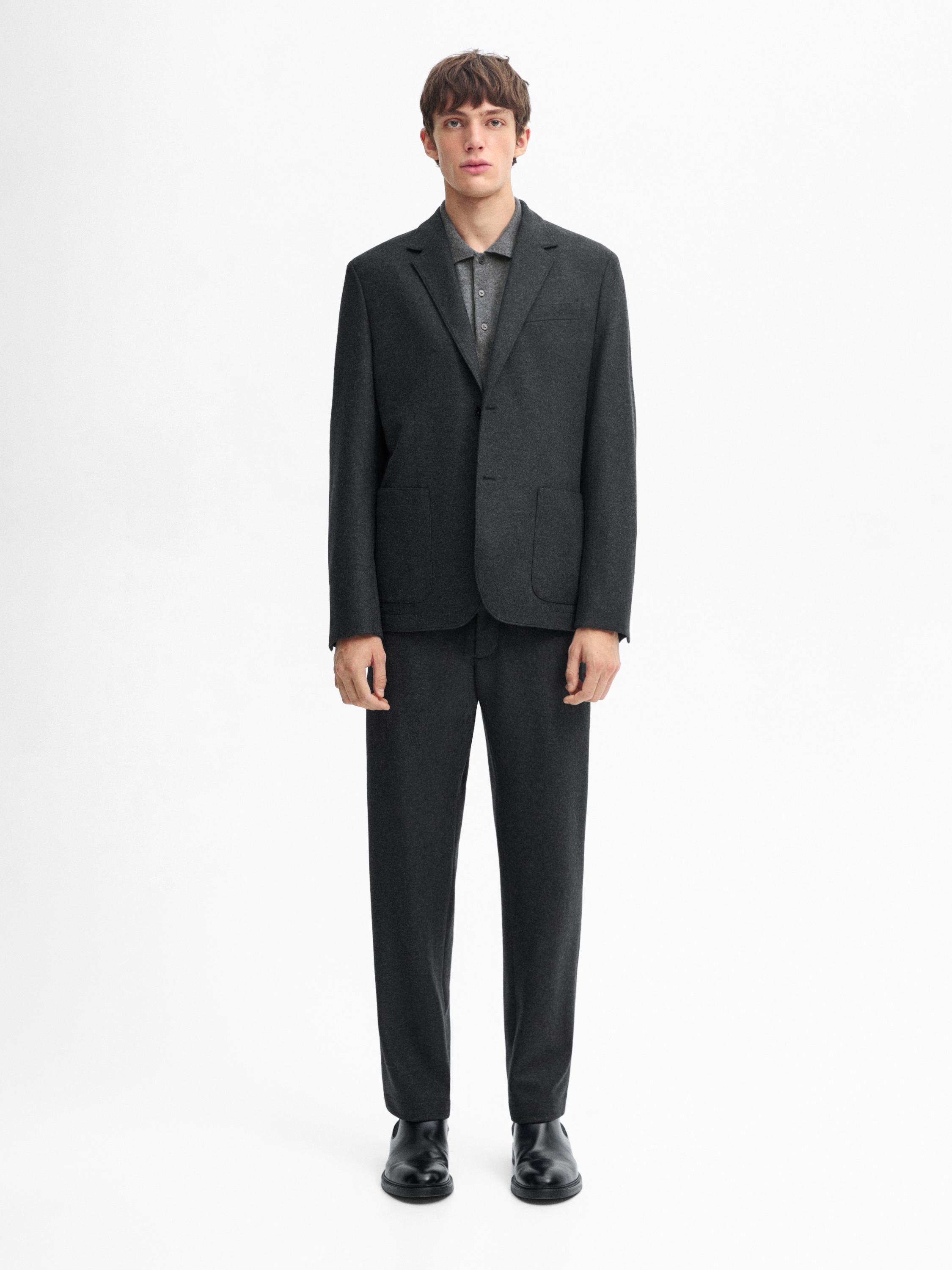 Americana fluida 100% lana