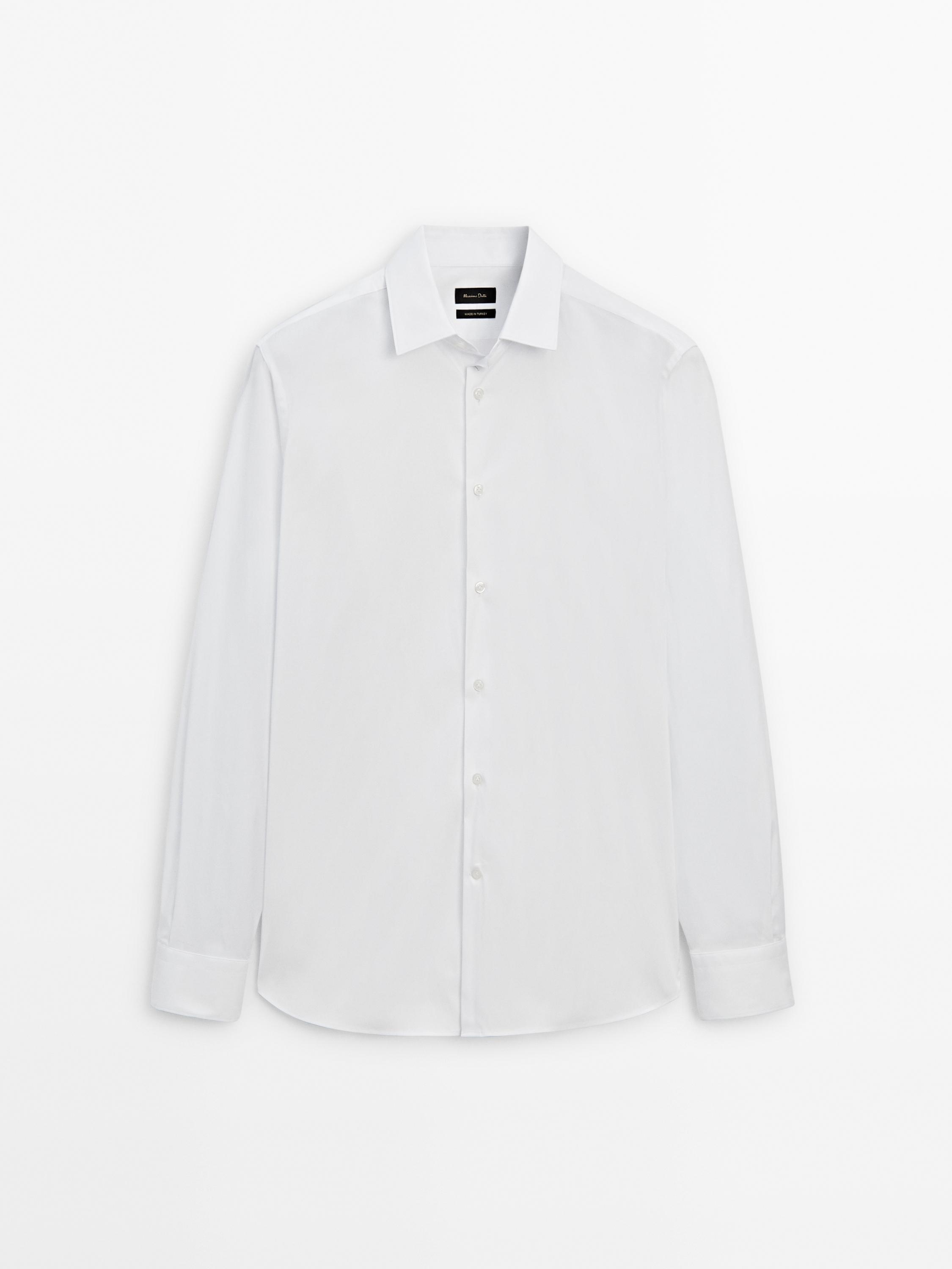 Slim fit stretch shirt