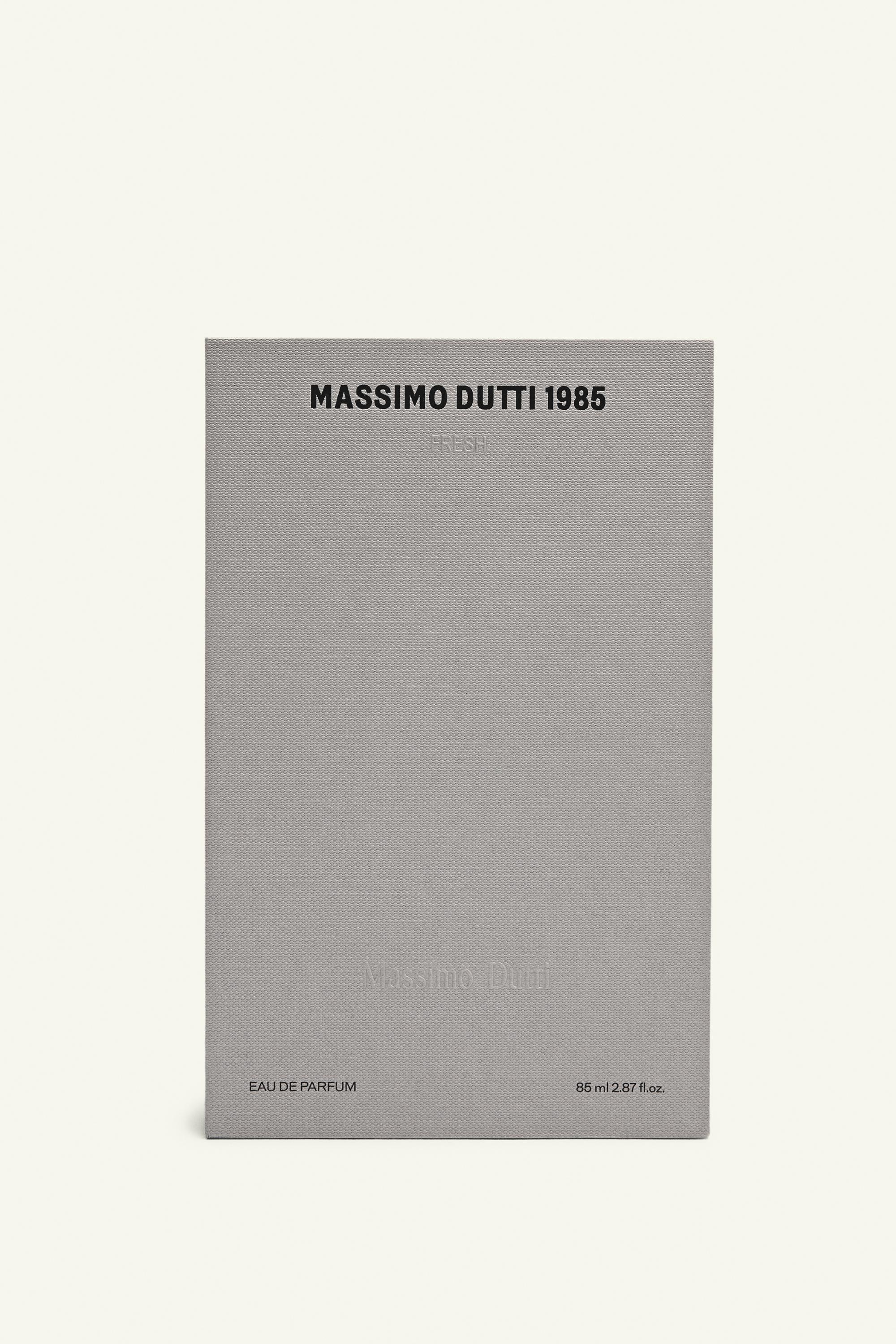 (85 ml) Massimo Dutti 1985 Fresh eau de parfum — Pearl grey