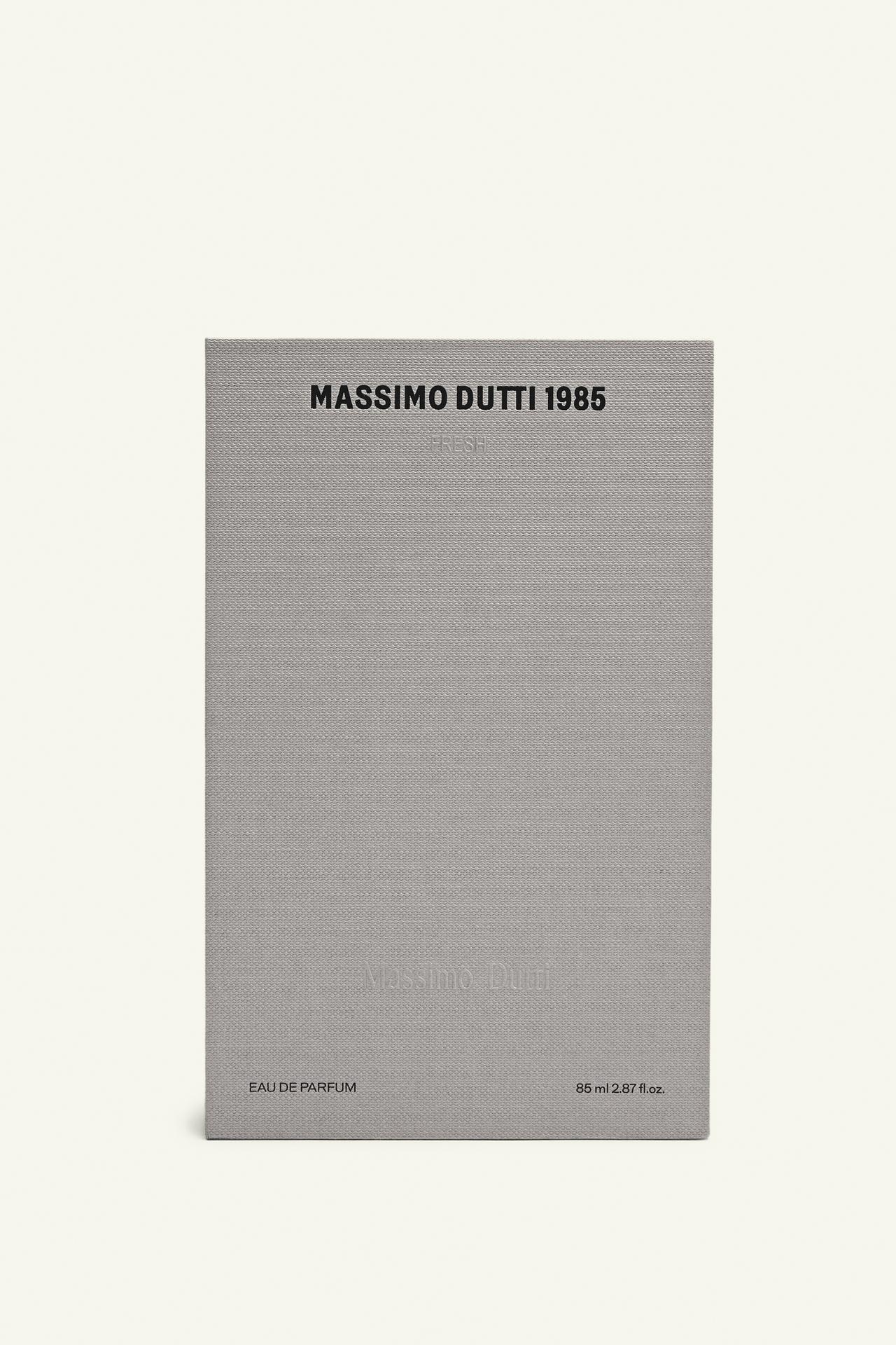(85 ml) Massimo Dutti 1985 Fresh eau de parfum — Pearl grey