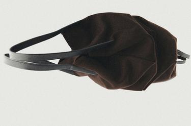100% wool tote bag - LIMITED EDITION — BROWN 4