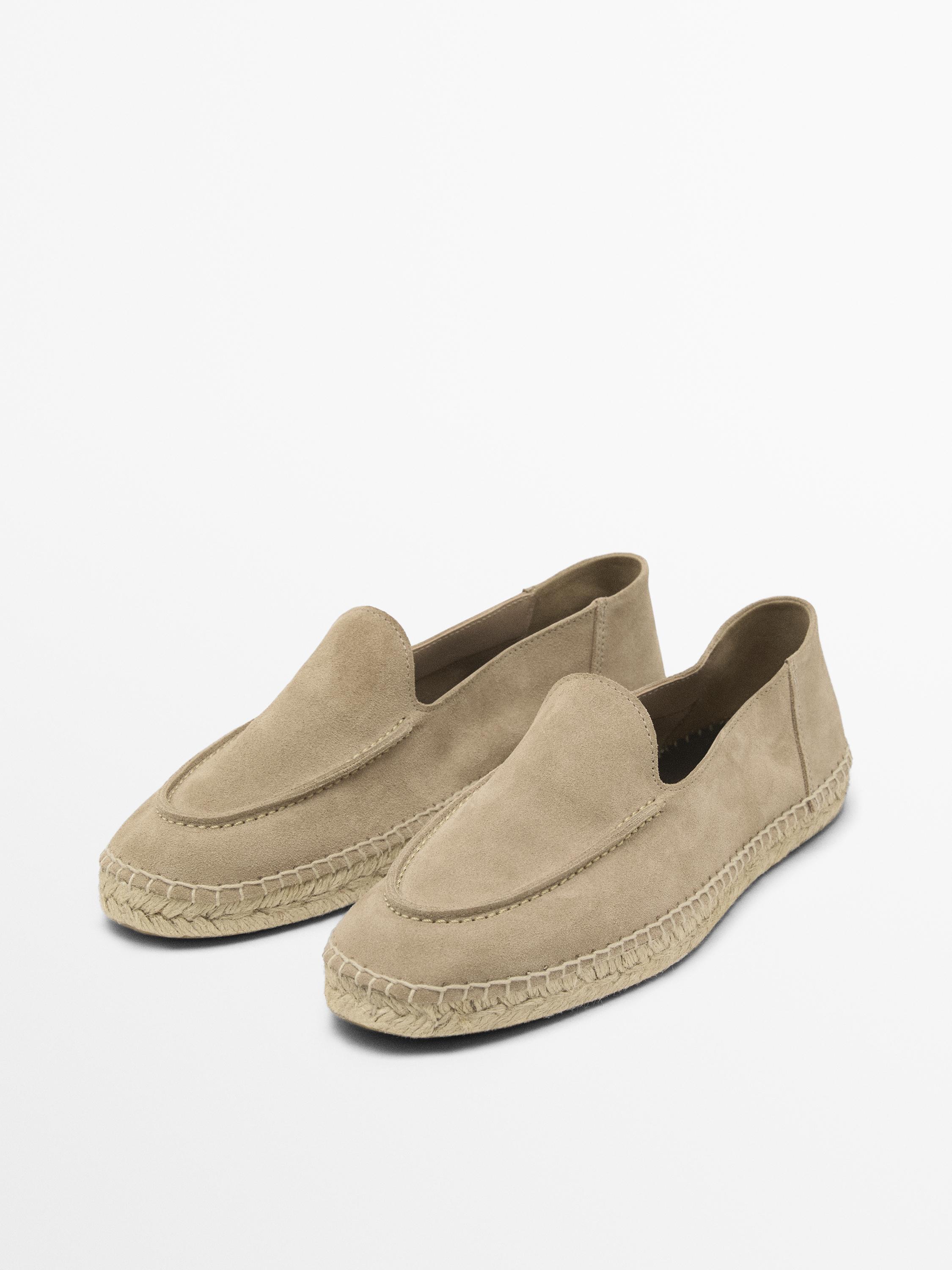 Moc toe espadrilles