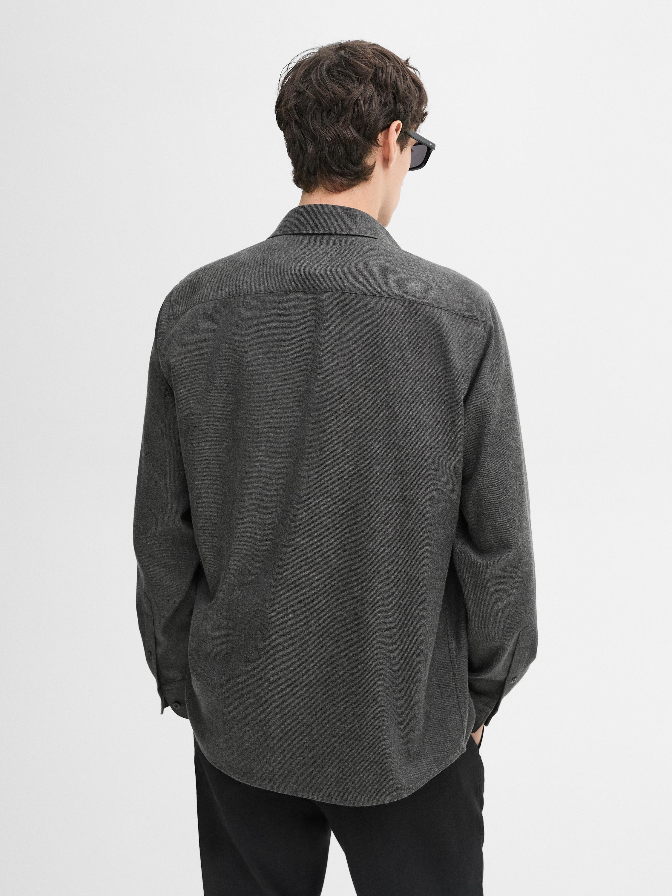 100% cotton regular fit twill shirt