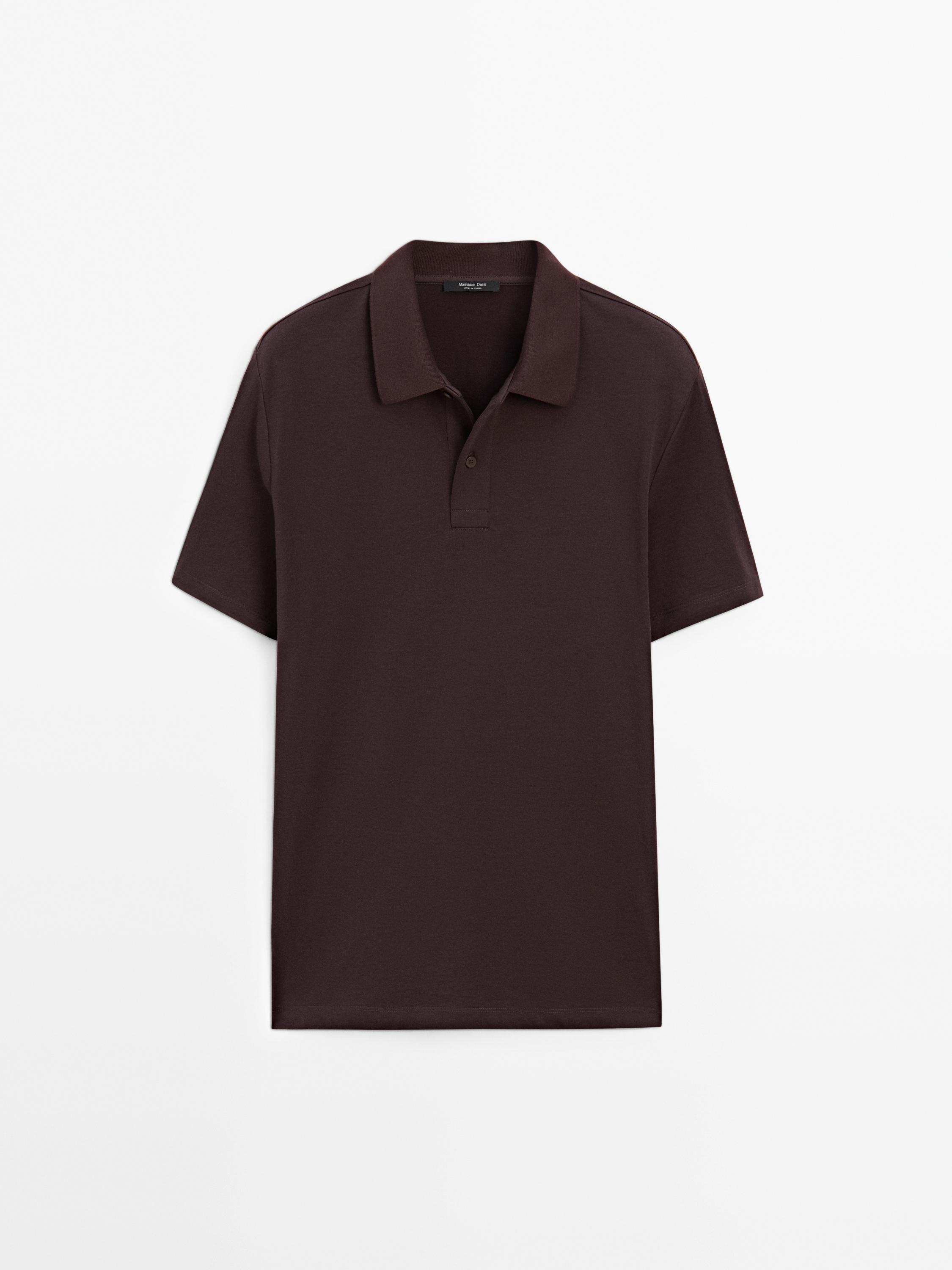 棉質混紡短袖 polo 衫