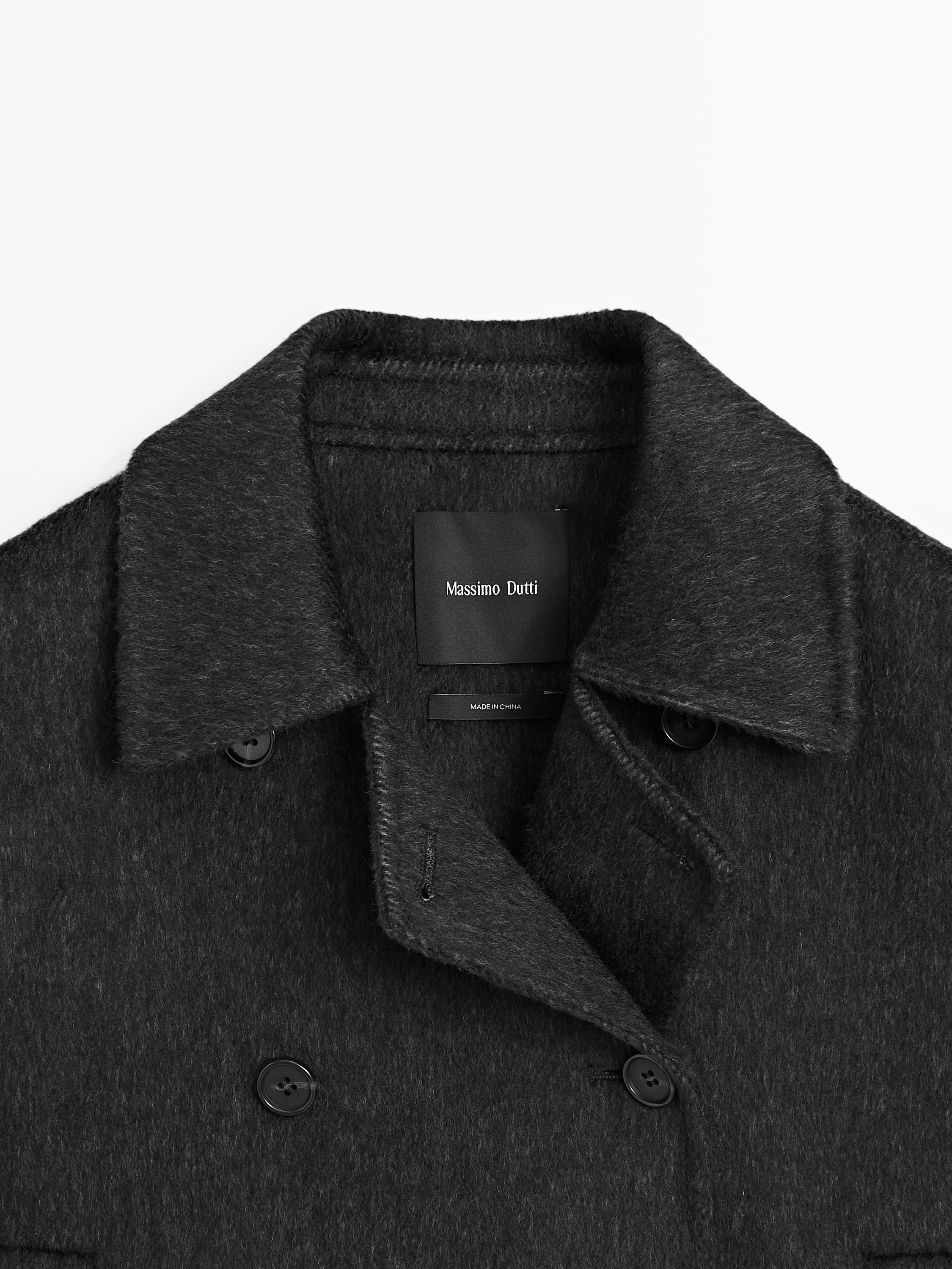 Short faux fur coat