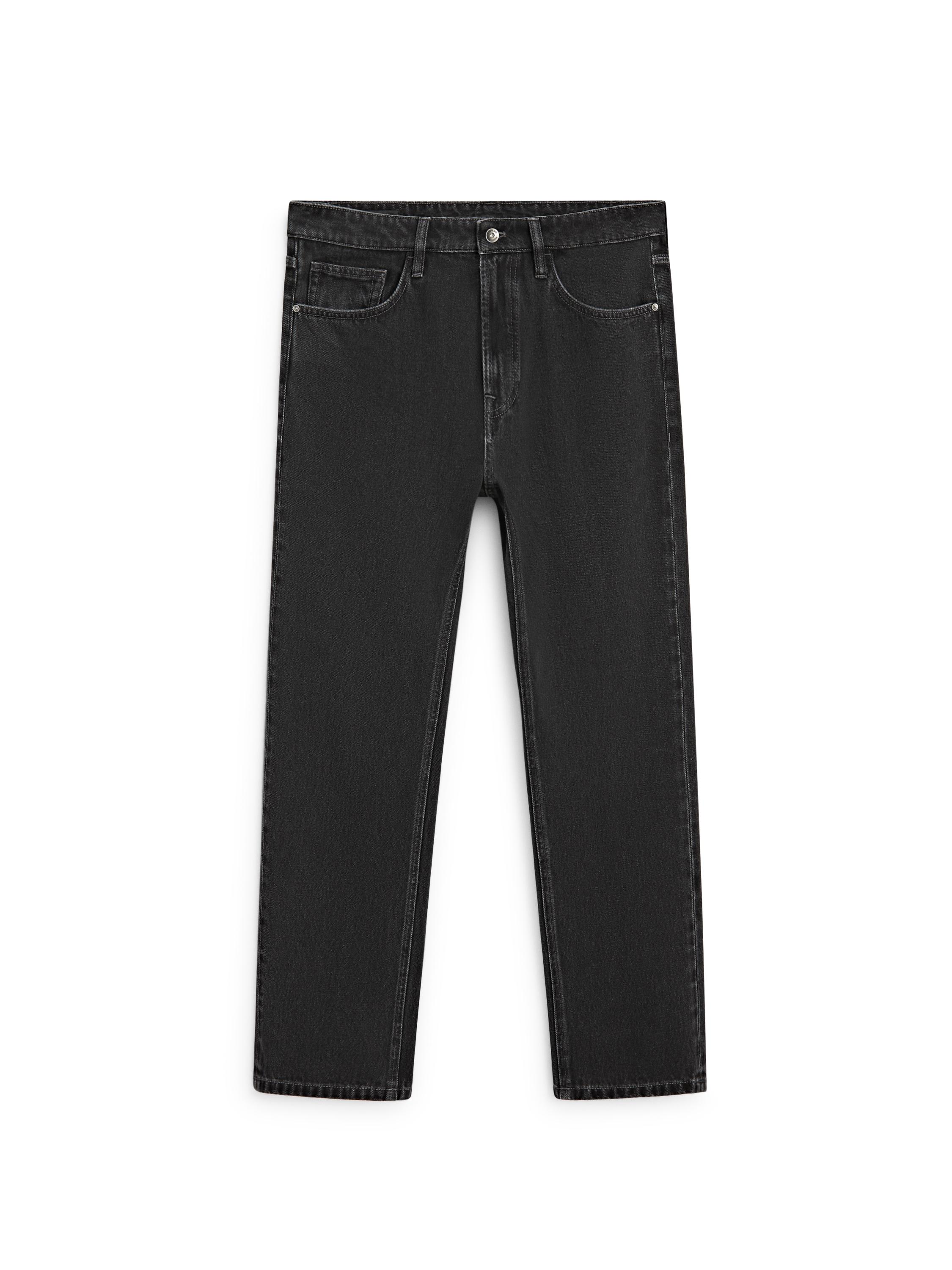Tapered fit jeans — CHARCOAL
