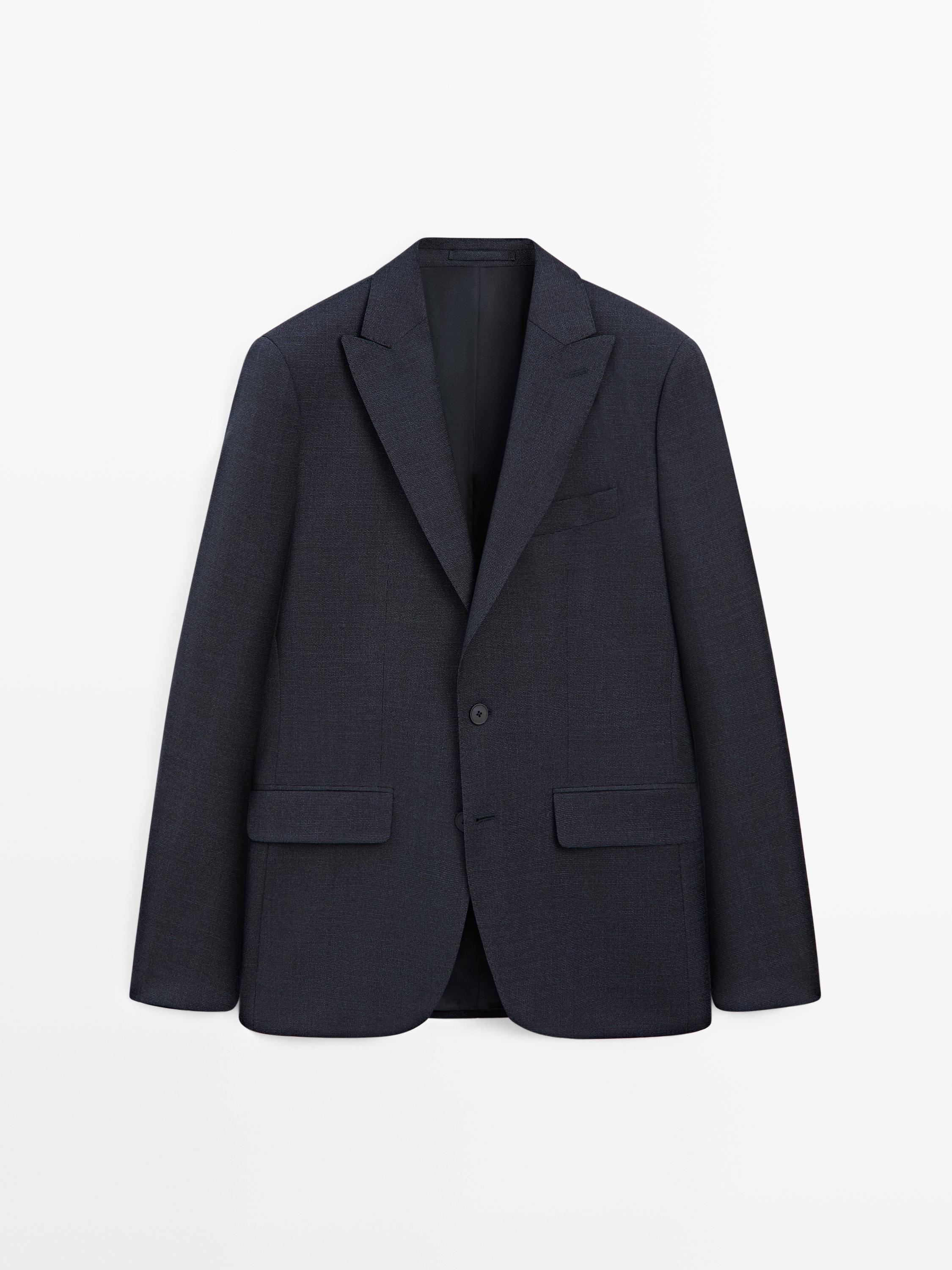 Blazer de fato 100% lã fria