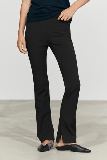Technical flare fit pants — BLACK 8