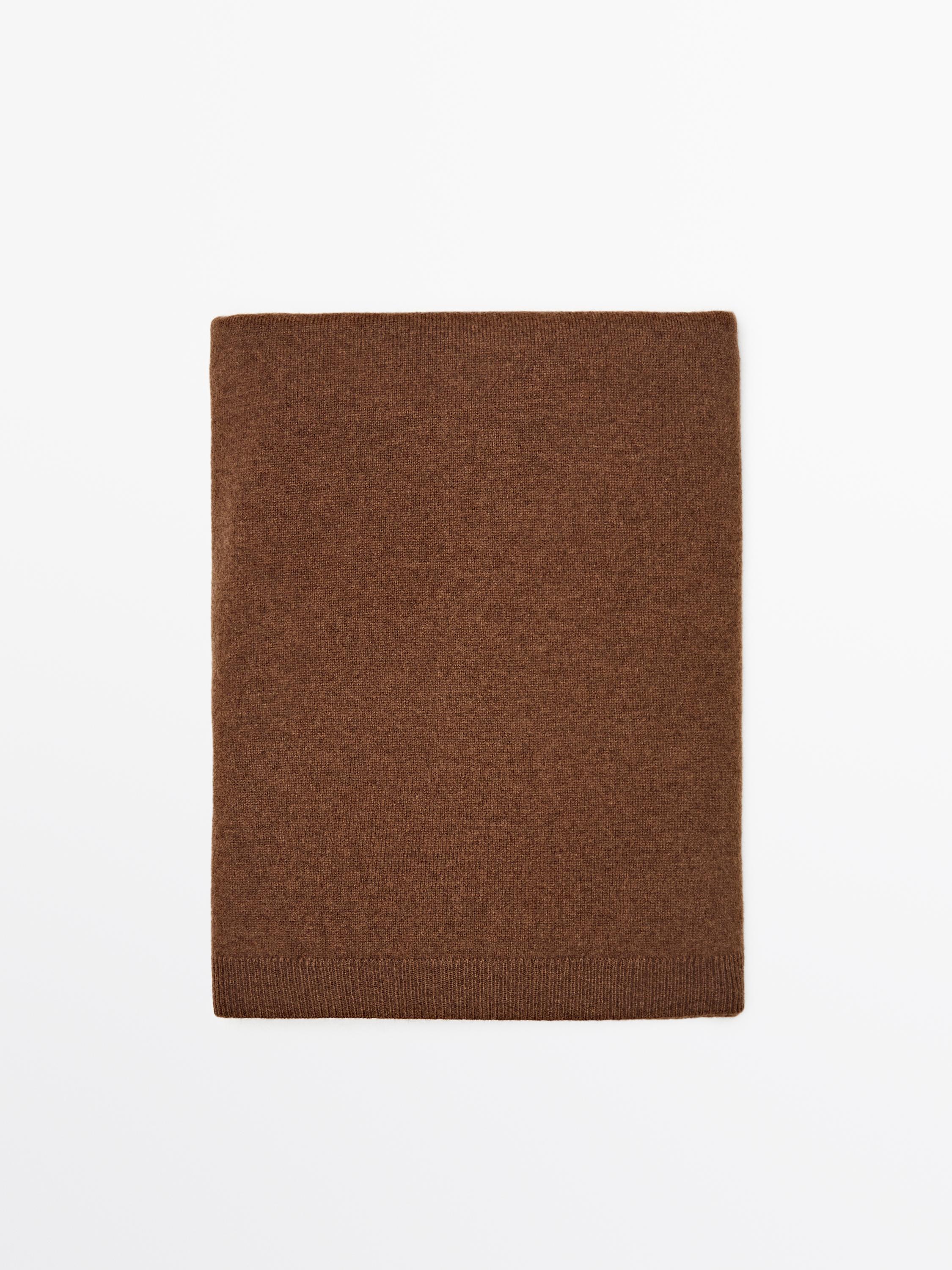 İnce yün karışımlı atkı