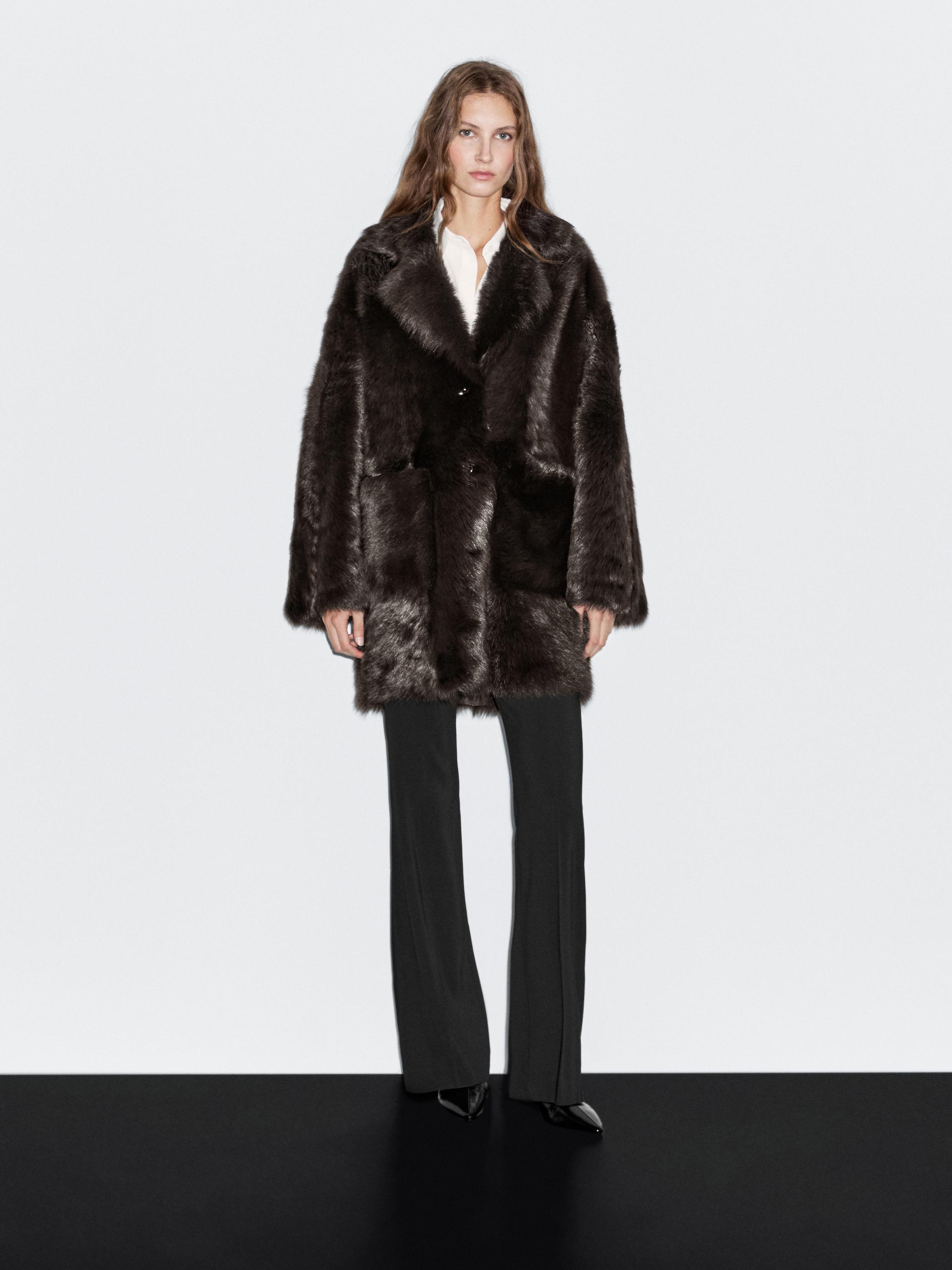 Long Tuscan leather coat
