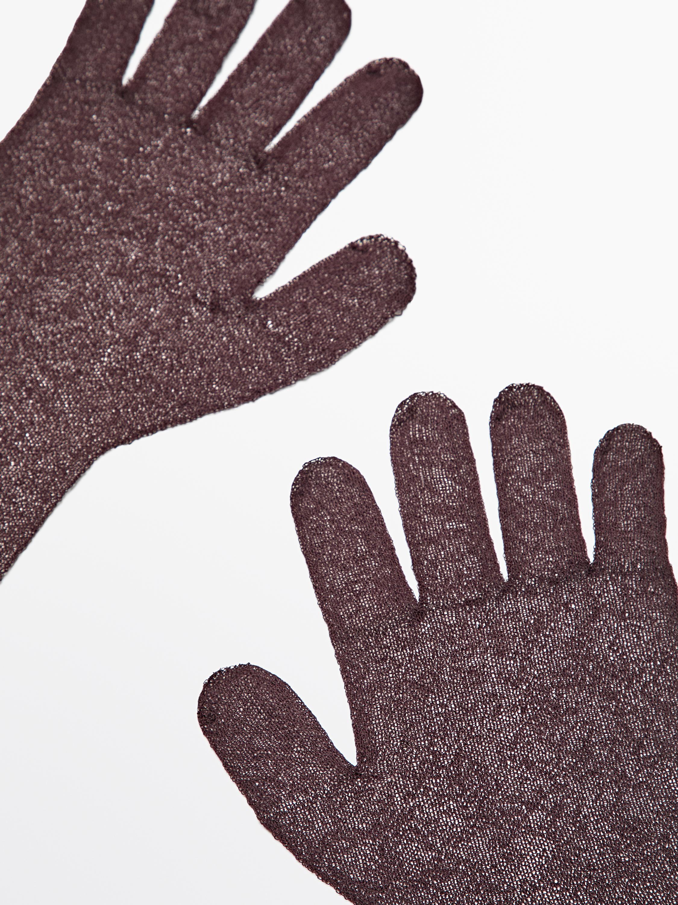 Long knit gloves - STUDIO