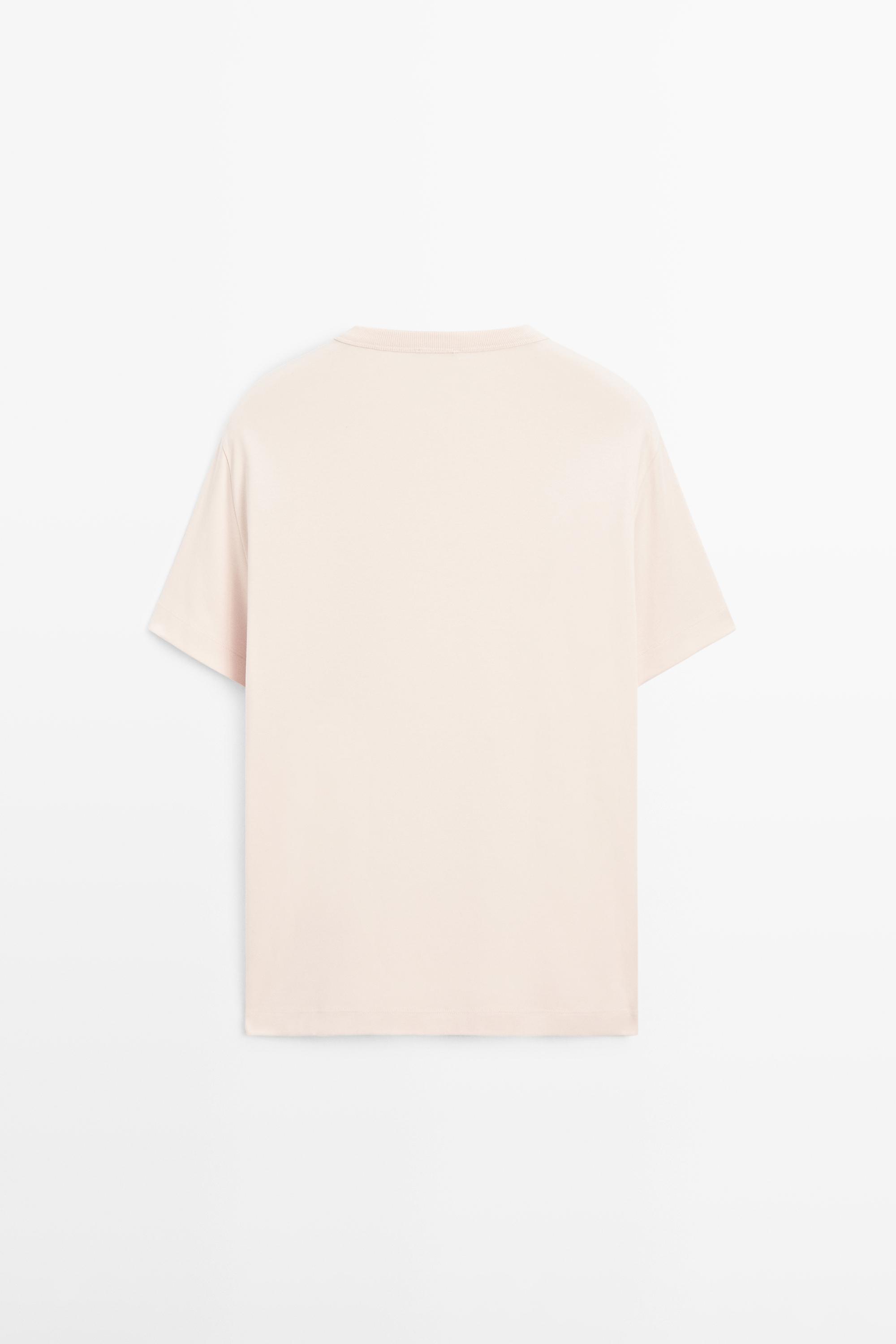 100% cotton short-sleeve T-shirt — 0-980